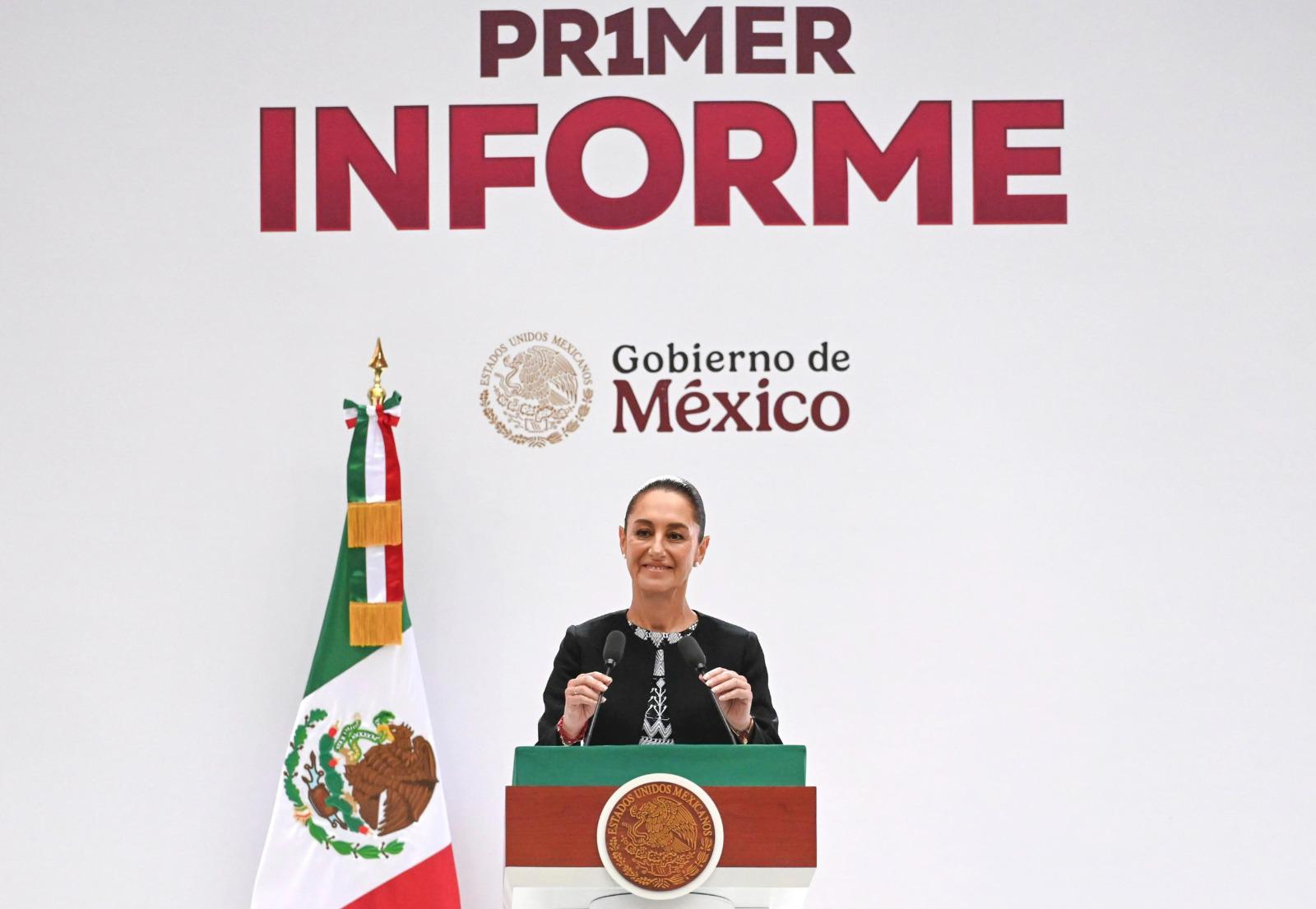 $!Rocha Moya acude al Primer Informe de Gobierno de la Presidenta Sheinbaum
