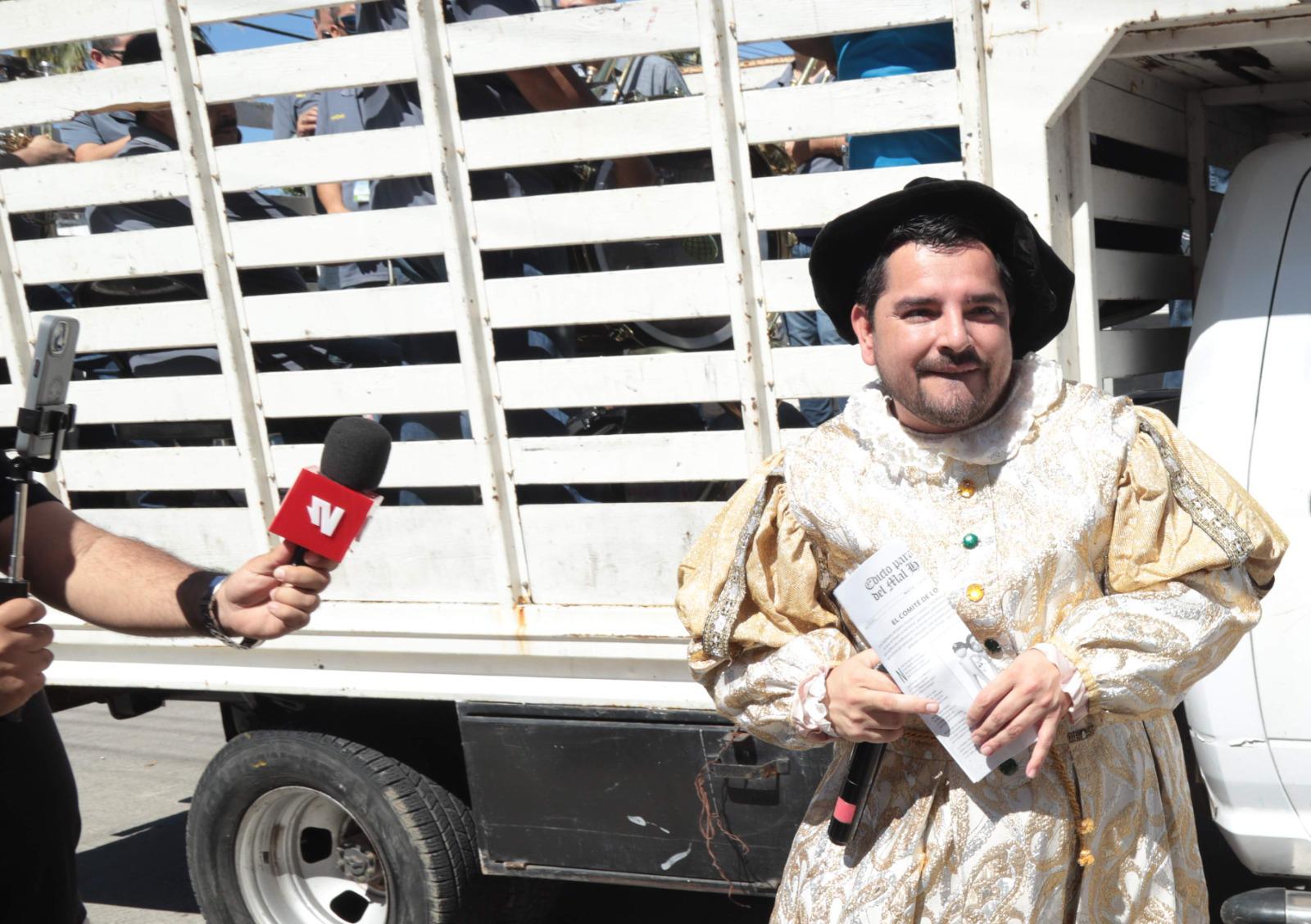 $!A la hoguera de la Quema del Mal Humor del Carnaval, ‘El Fofo’ Márquez