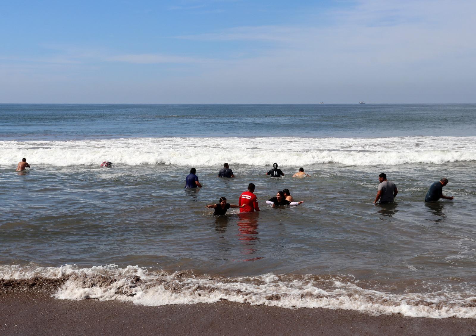 $!Se prepara el escuadrón acuático para la Fiesta del Mar de las Cabras en Escuinapa