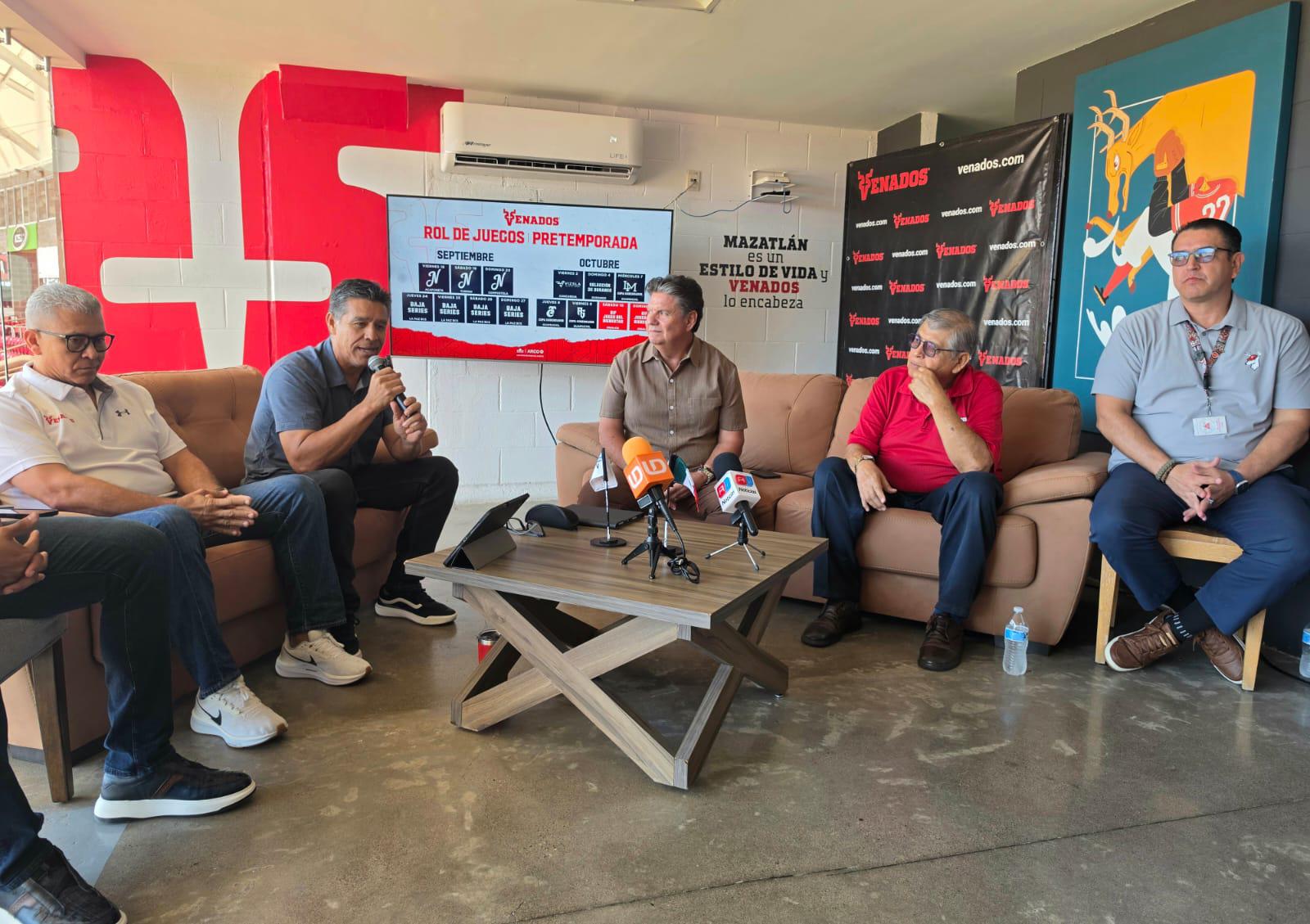 $!Venados de Mazatlán destapa juegos de preparación e inicio de entrenamientos en Unidad Juárez