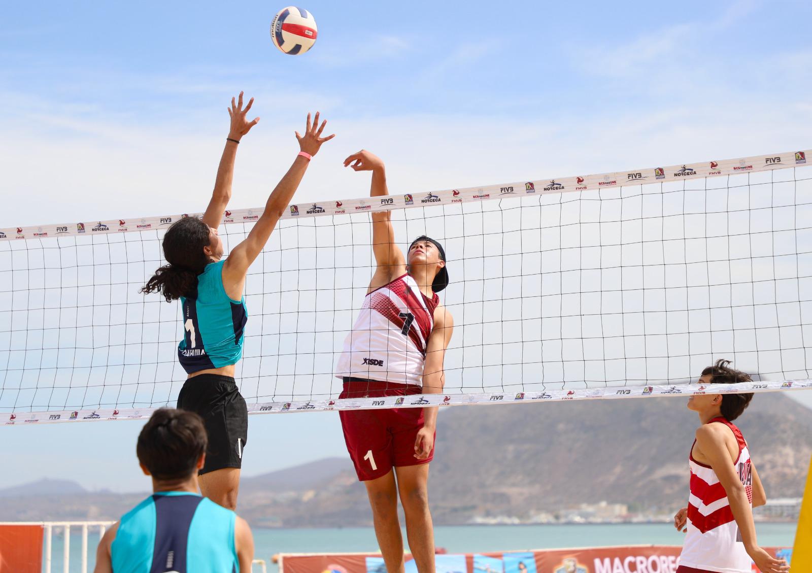 $!Día histórico para Sinaloa en el voleibol de playa