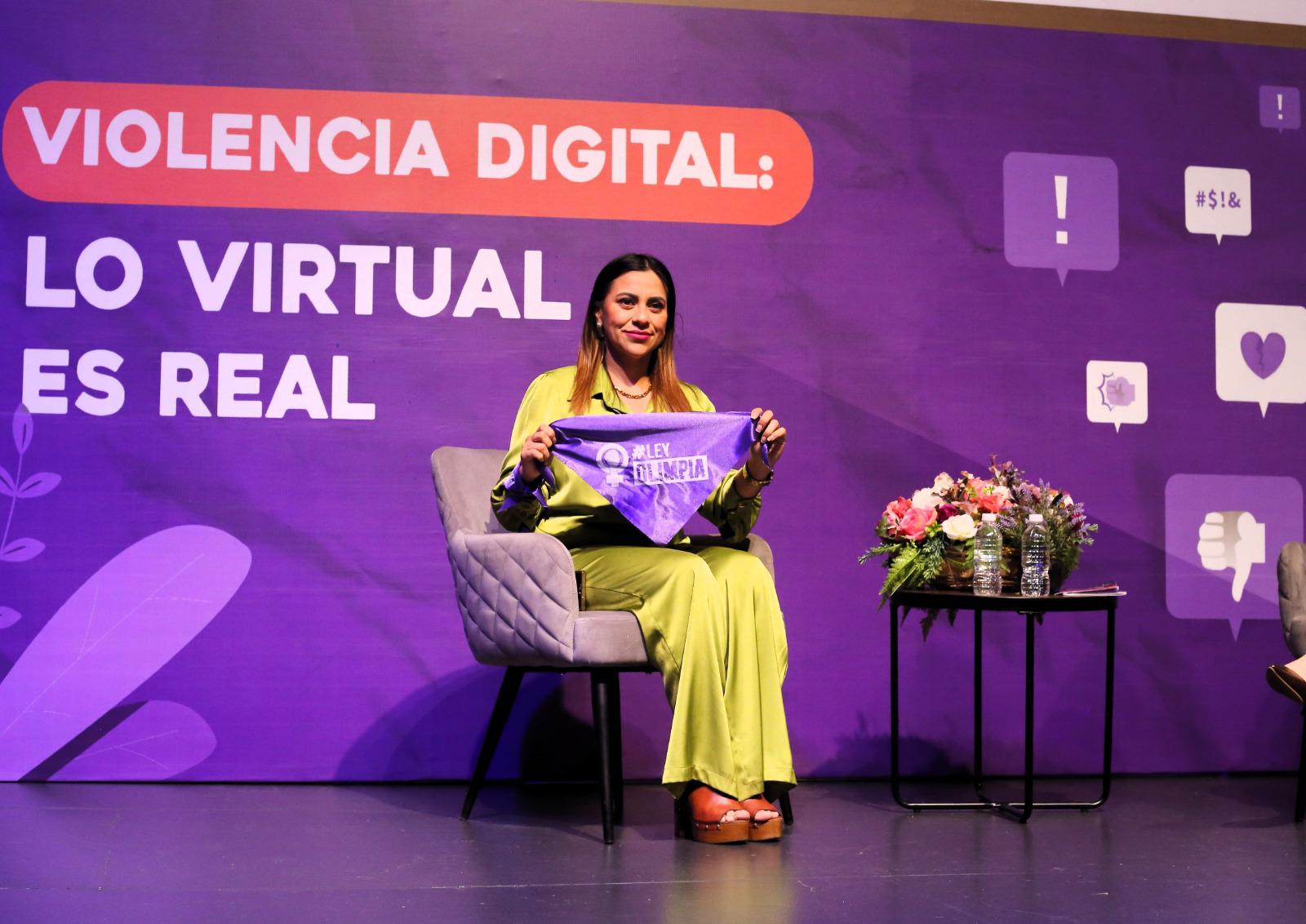 $!Urge fortalecer a la policía cibernética ante crecimiento de delitos digitales: Olimpia Coral Melo Cruz desde Sinaloa