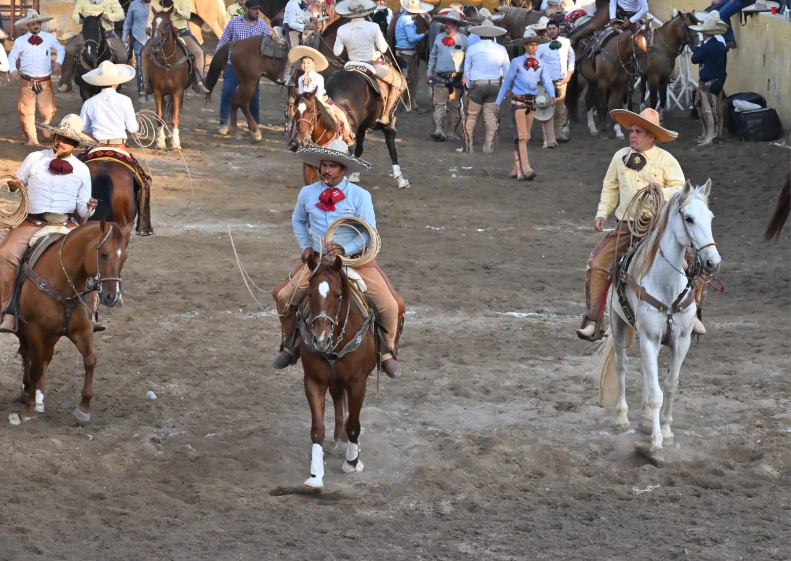 $!Rancho El Alazán se lleva la final del Circuito Municipal de Charrería