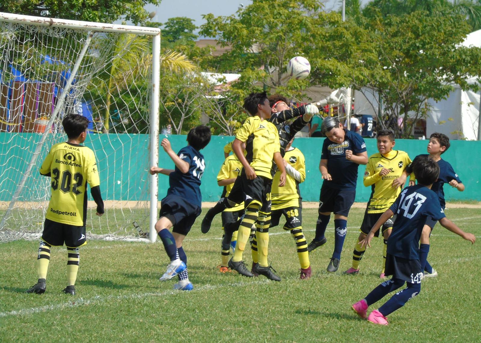 $!Cañoneros clasifican invictos en Sub 11 en la Copa Mazatlán