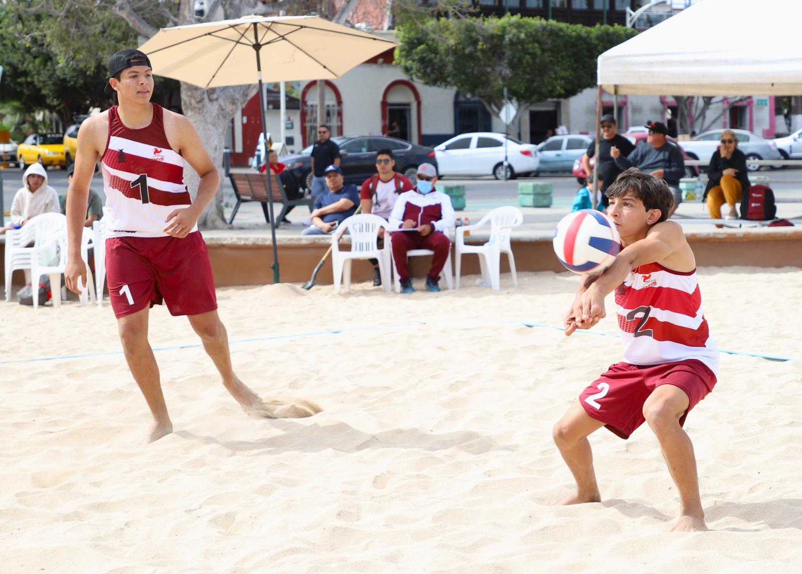 $!Día histórico para Sinaloa en el voleibol de playa