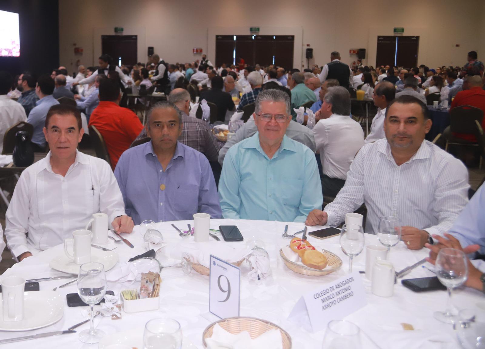 $!Salvador Alcaraz, Jaime Alfaro, Ildefonso Ávalos y Jesús Castillo.