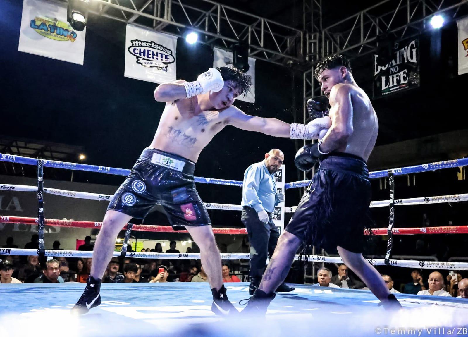 $!‘Chinito’ Amaro, listo para defender su invicto en Mazatlán