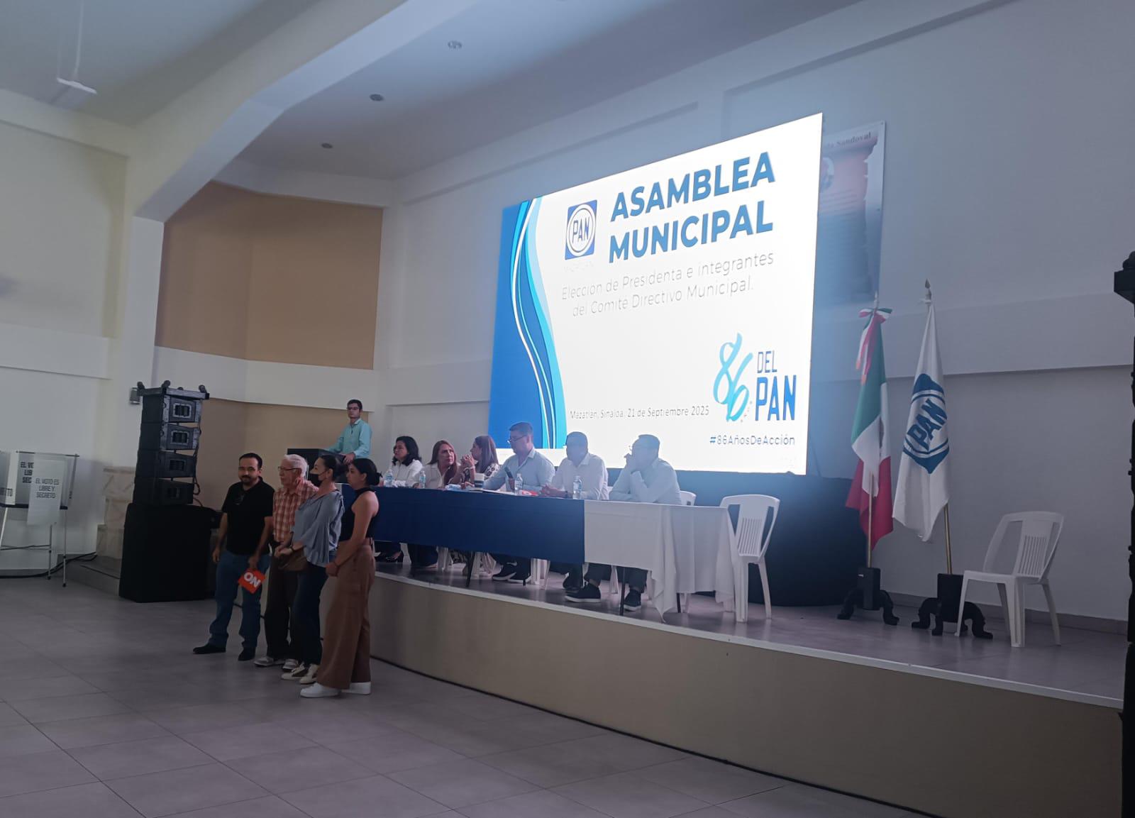 $!Tras Asamblea Municipal del PAN, Nadia Vega Olivas es elegida como nueva dirigente del partido en Mazatlán