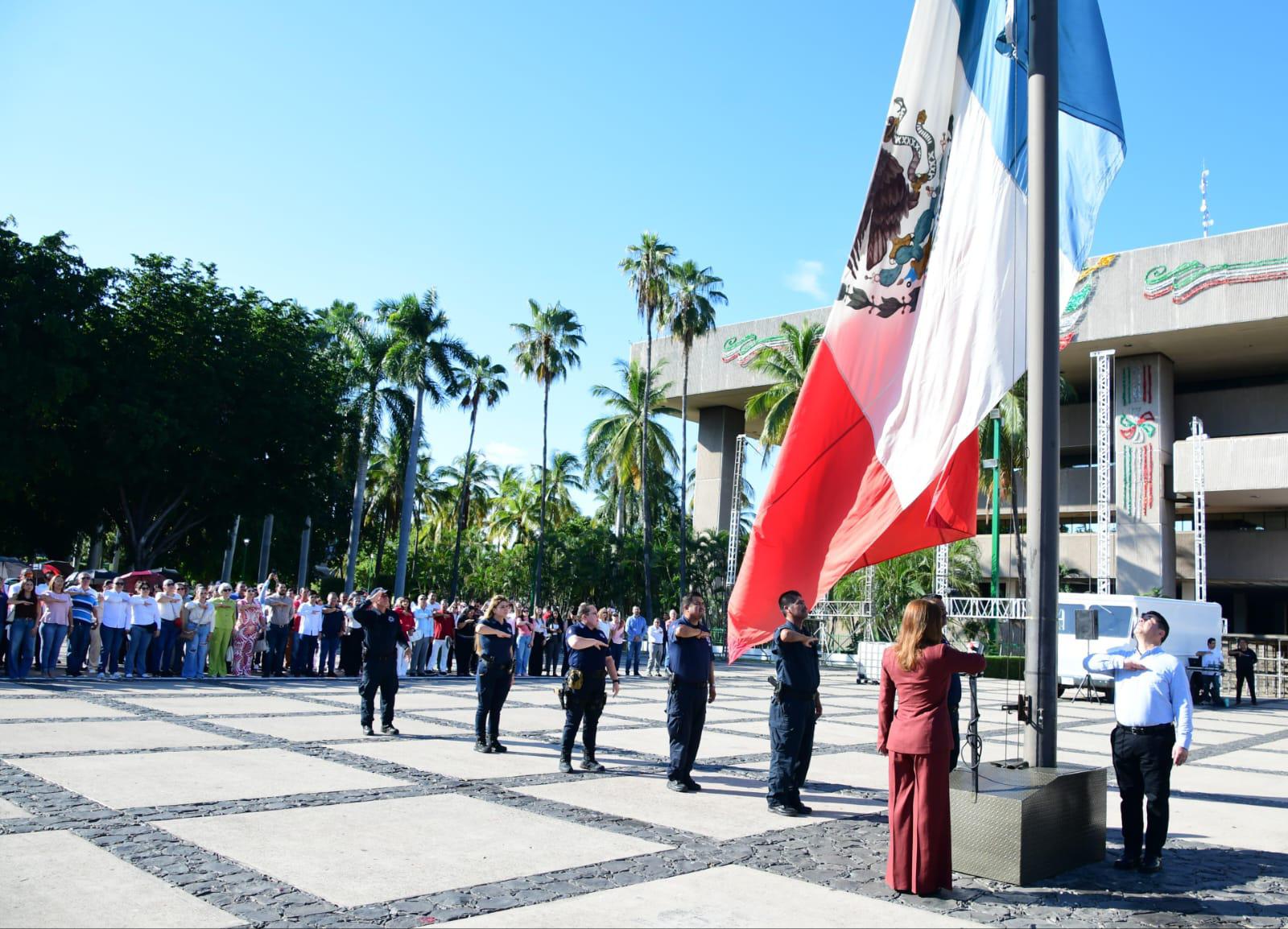 $!Conmemoran en Culiacán a los Niños Héroes; llaman a ciudadanos a enfrentar adversidades