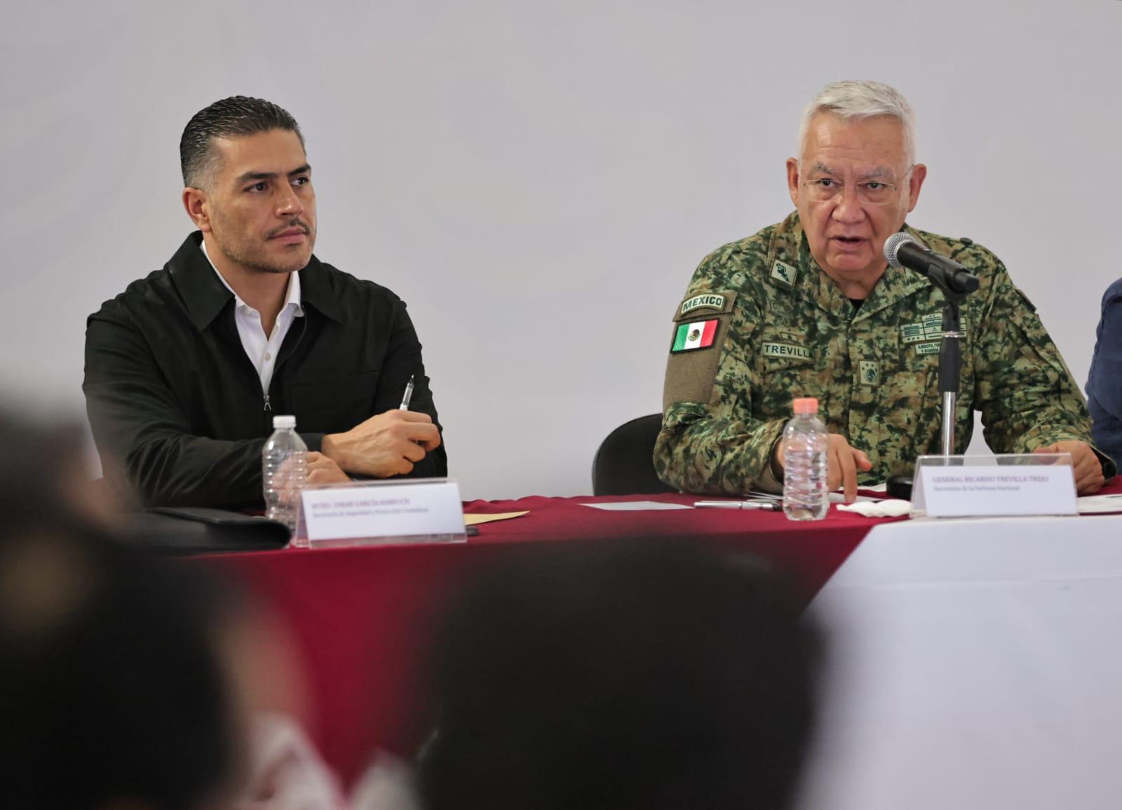 $!Rocha Moya anuncia refuerzo federal y sistema C5 para reforzar seguridad en Culiacán