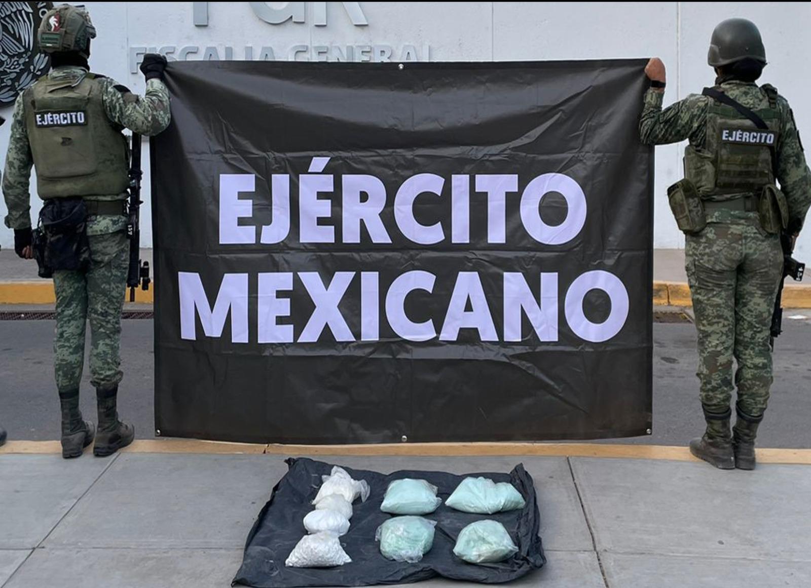 $!Aseguran casi $42 millones en droga en Sinaloa... y hasta un león africano en Escuinapa