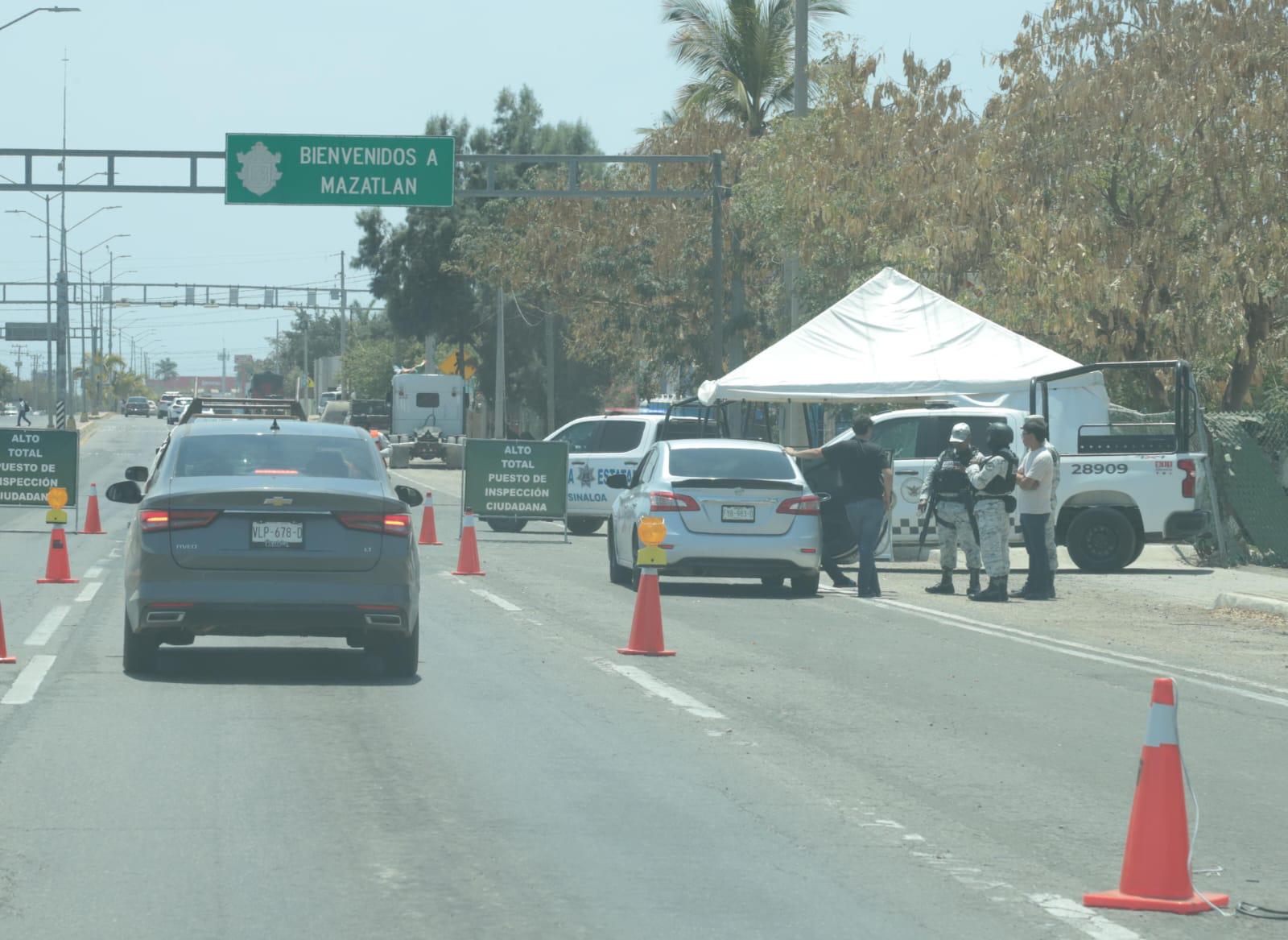 $!Blindan seguridad de Mazatlán en esta Semana Santa con apoyo de Fuerzas Federales