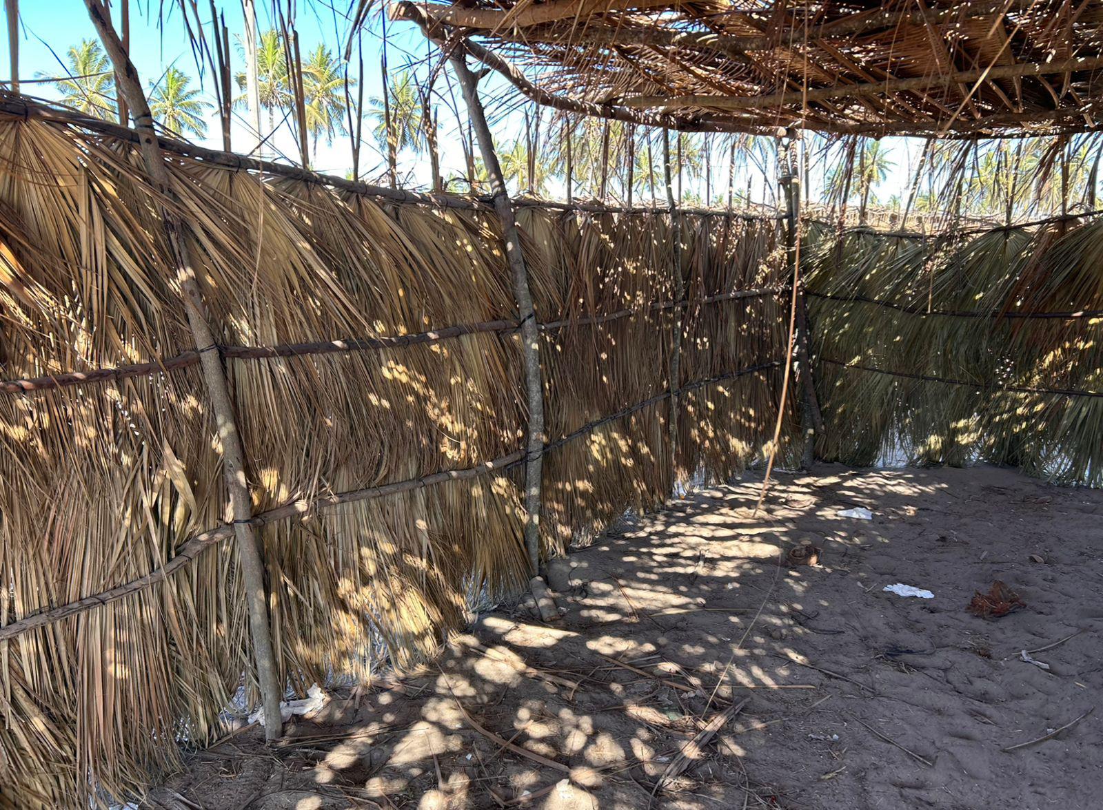$!Se esperan pagos pendientes de enramadas para las Fiestas del Mar de Las Cabras, en Escuinapa