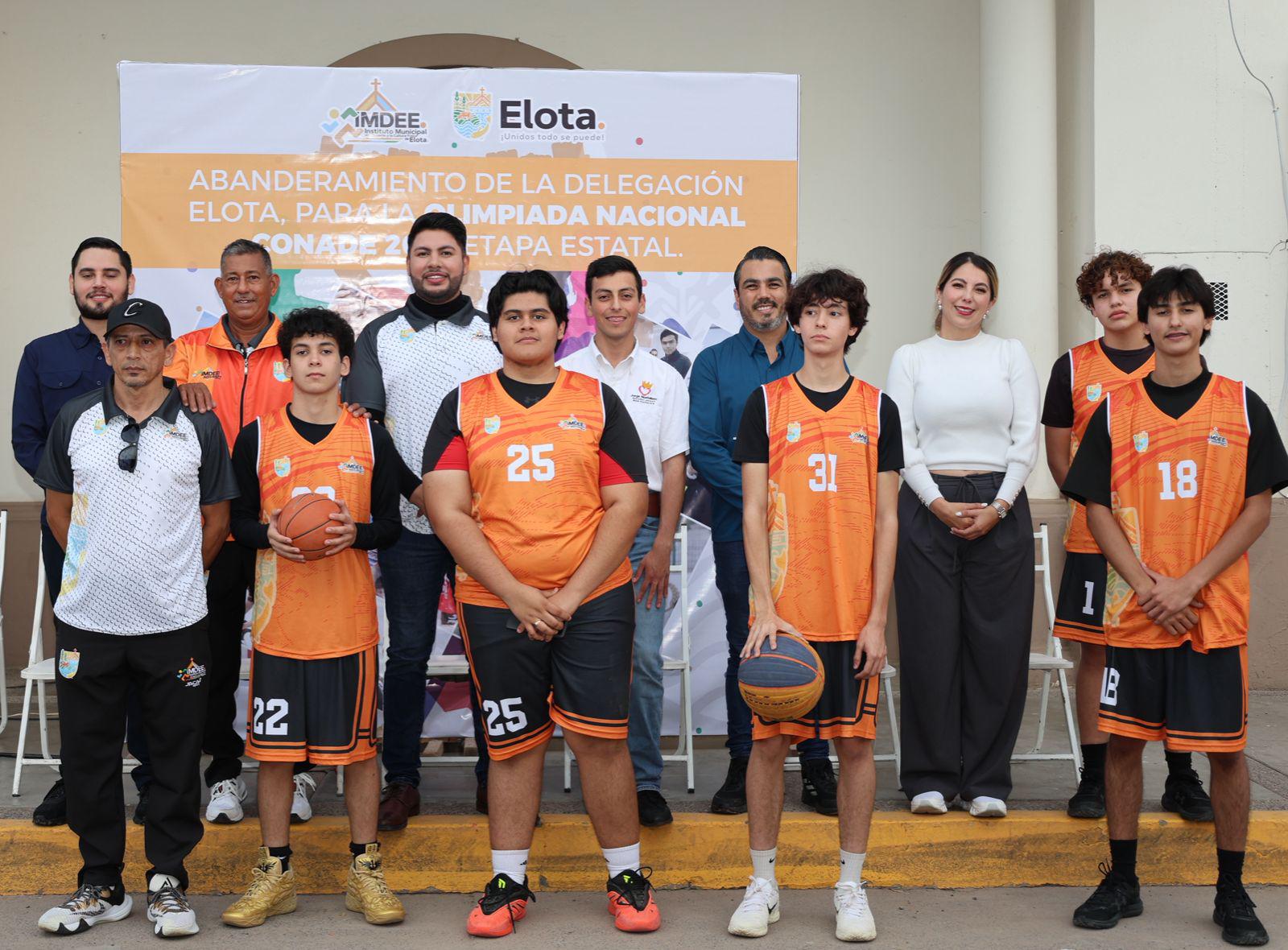 $!Parten 144 atletas de Elota a la etapa estatal de la Olimpiada Nacional Conade 2026