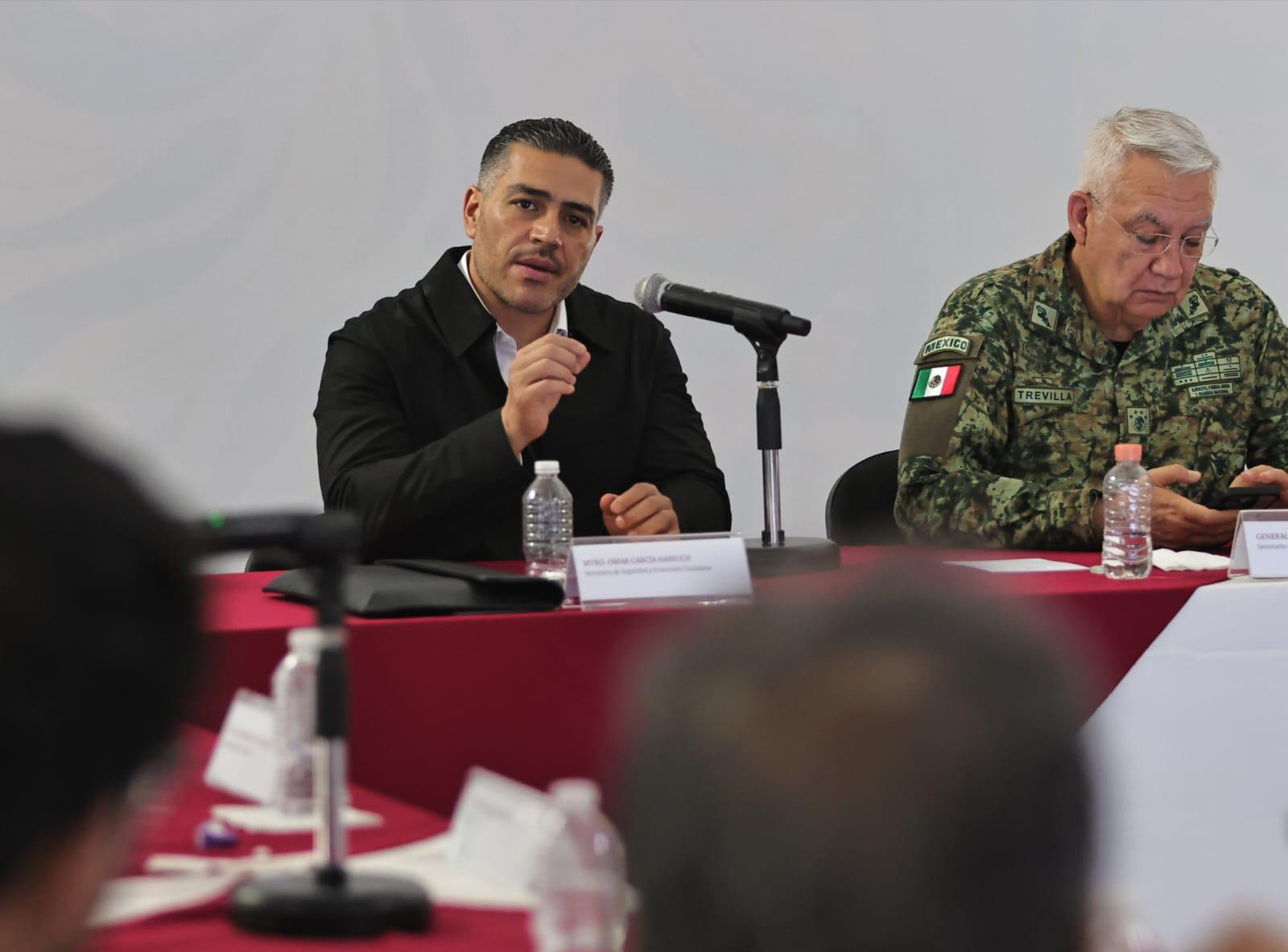 $!Rocha Moya anuncia refuerzo federal y sistema C5 para reforzar seguridad en Culiacán