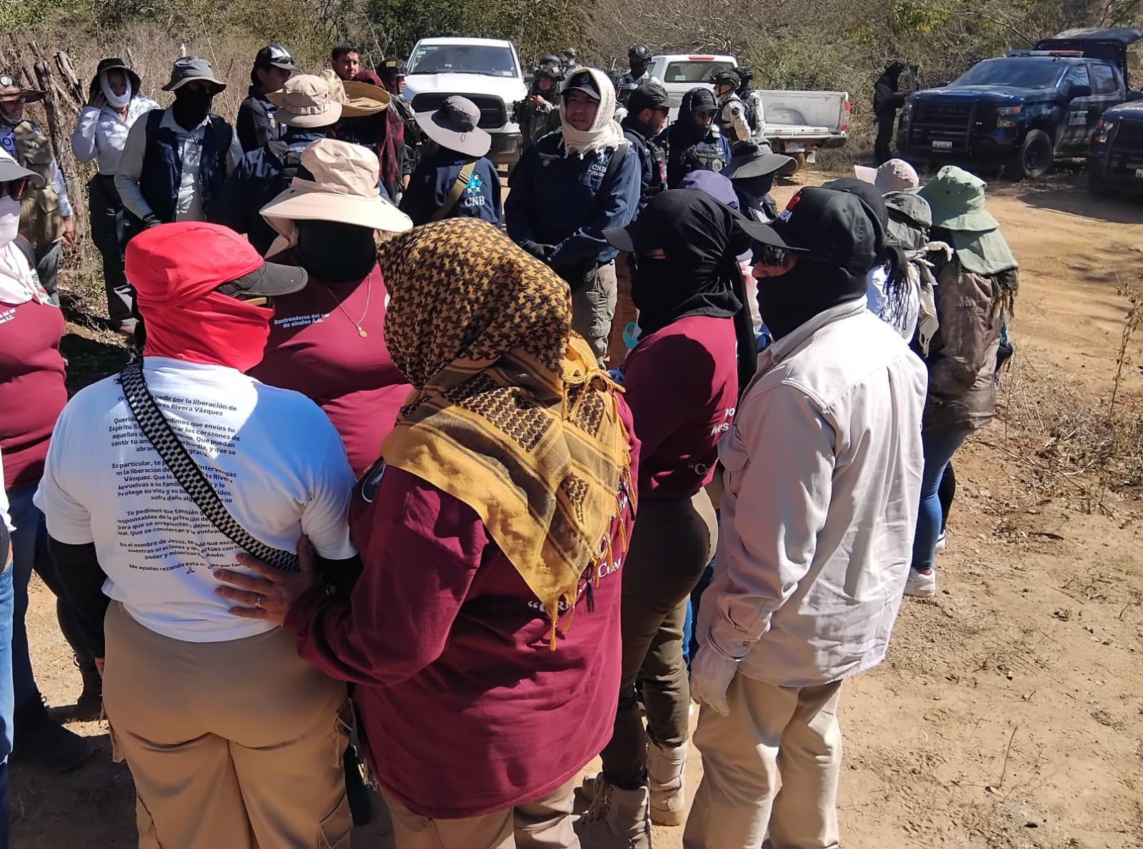 $!Colectivos y la Comisión Nacional de Búsqueda realizan jornada de prospección en El Verde, Concordia