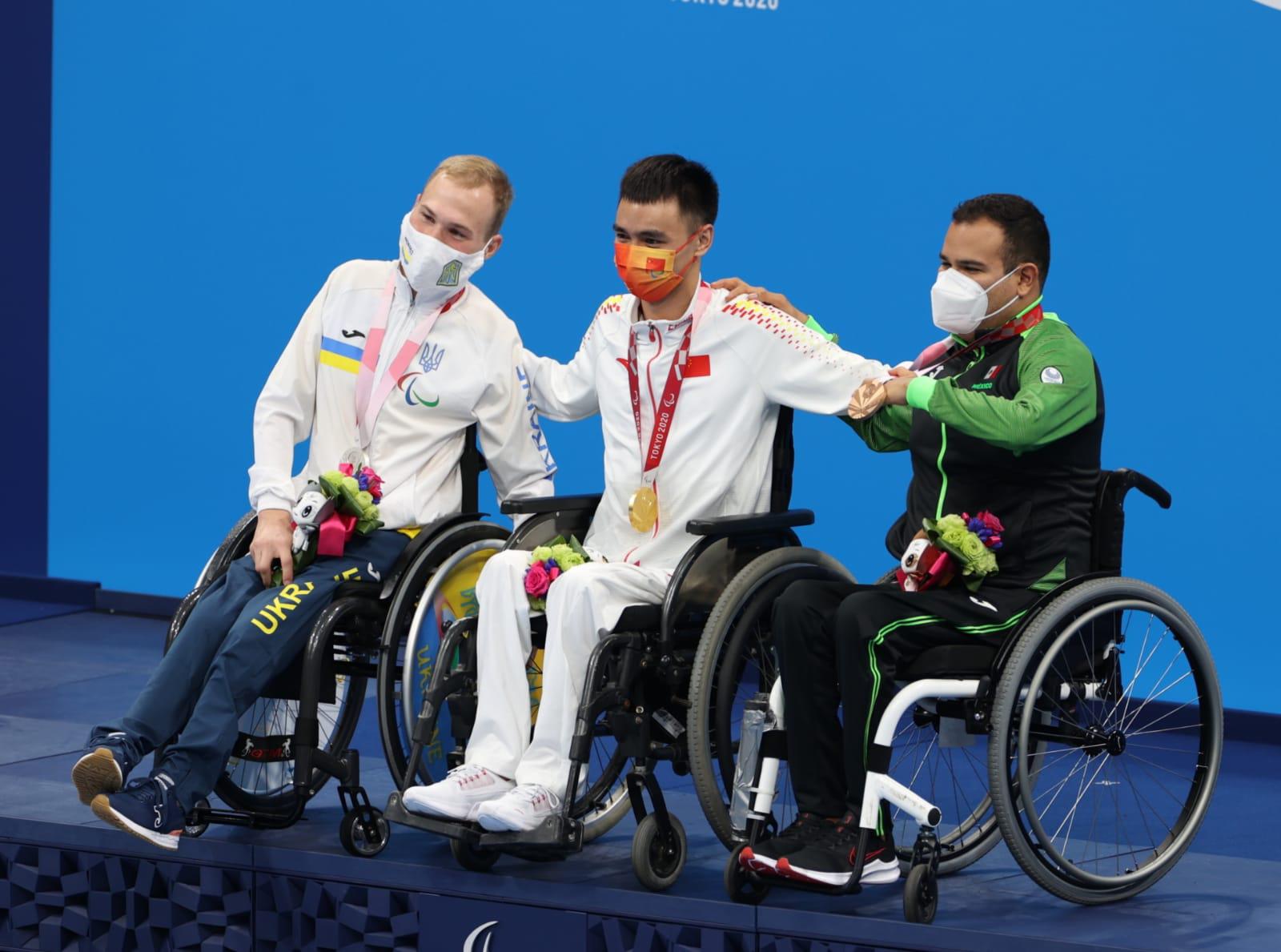 $!Tritón Diego López brilla en Tokio 2020 con su primera medalla paralímpica