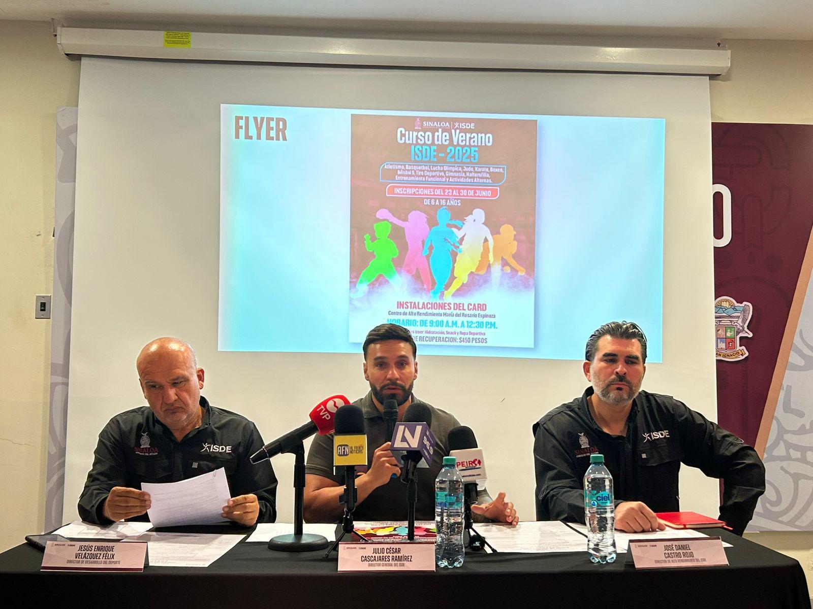 $!Convoca ISDE a curso de verano en Culiacán con 10 deportes para niñas y niños