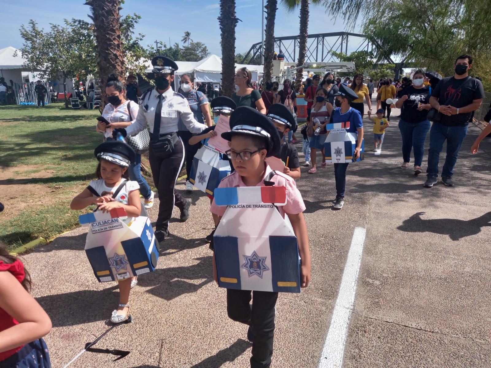 $!Con una mini ciudad, Gobierno de Culiacán celebra el Día de la Niñez
