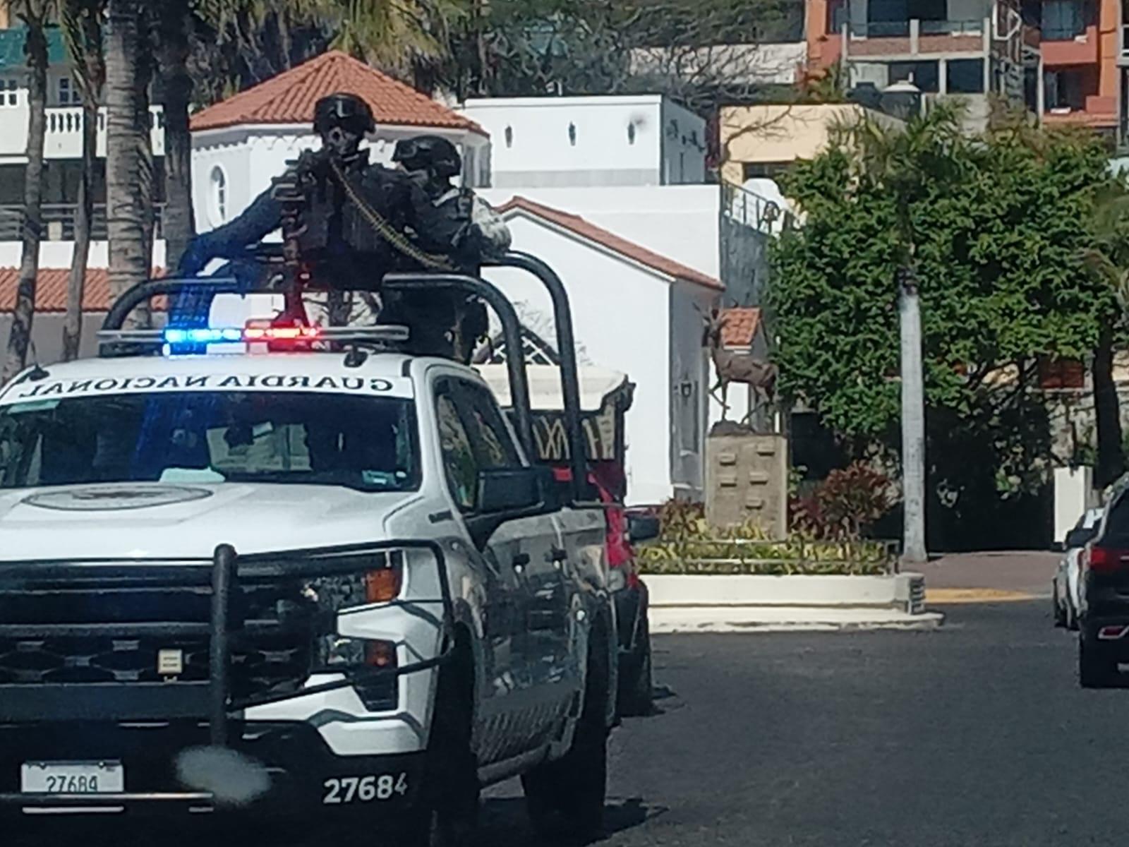 $!Elementos de la Guardia Nacional refuerzan seguridad en la zona urbana de Mazatlán
