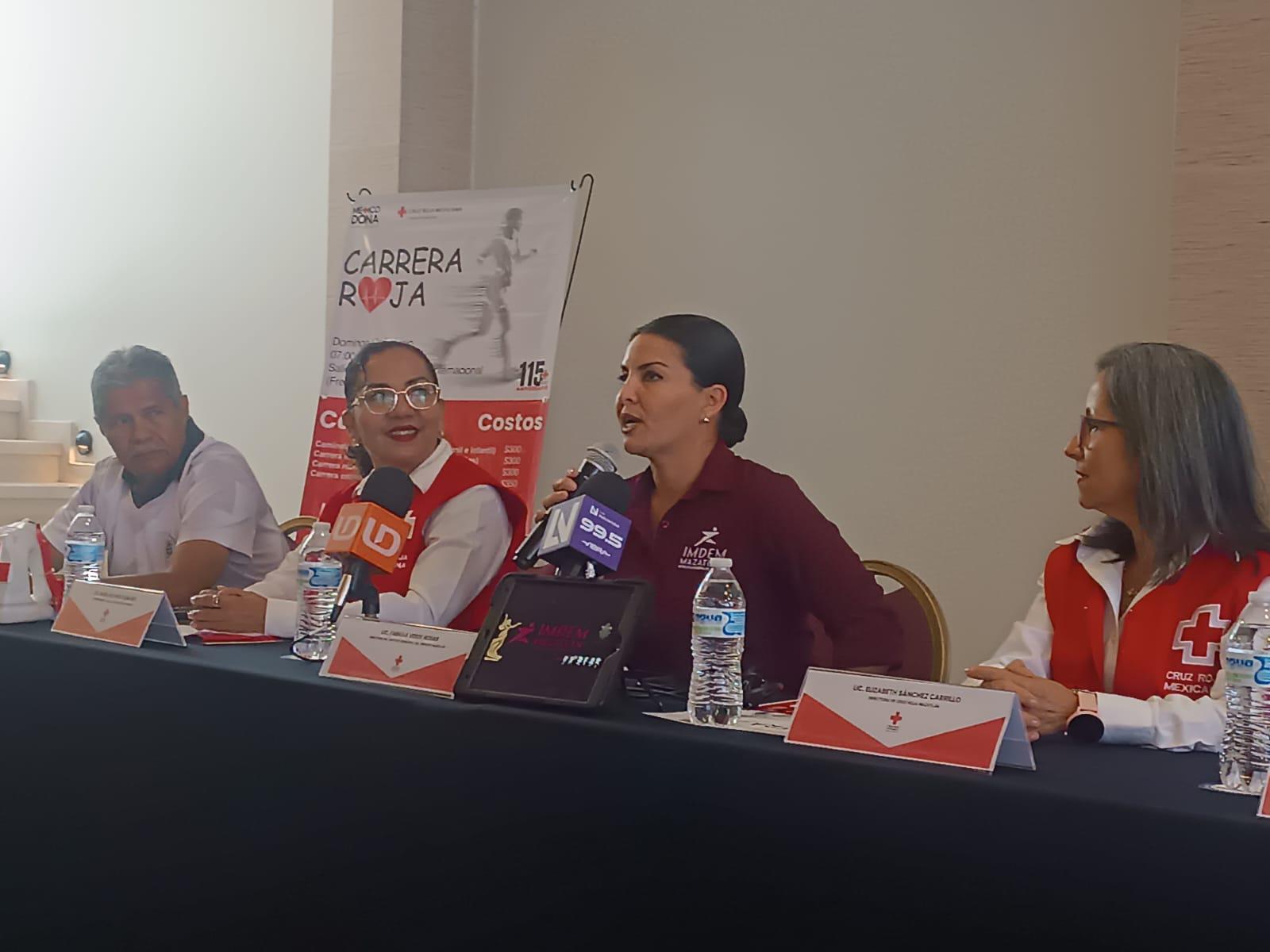 $!Invita Cruz Roja a la primera edición de su Carrera Roja en busca de recolectar más fondos para la colecta nacional