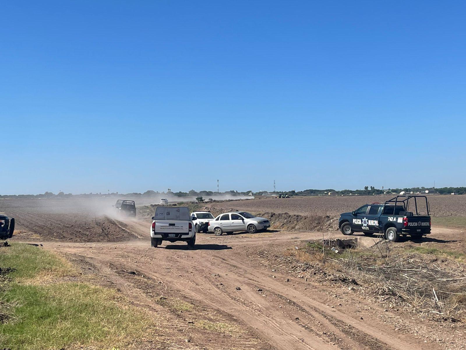 $!Hallan a un hombre sin vida en camino de terracería en Villa Juárez, Navolato