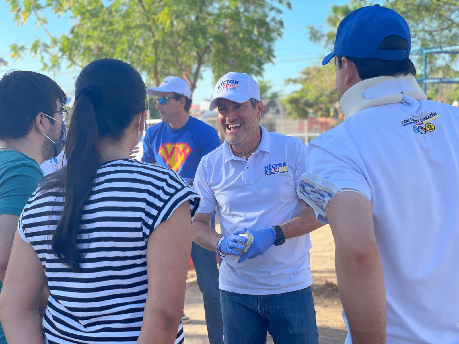 $!Con el rescate de parques abonamos en el tema de seguridad: Héctor Orrantia