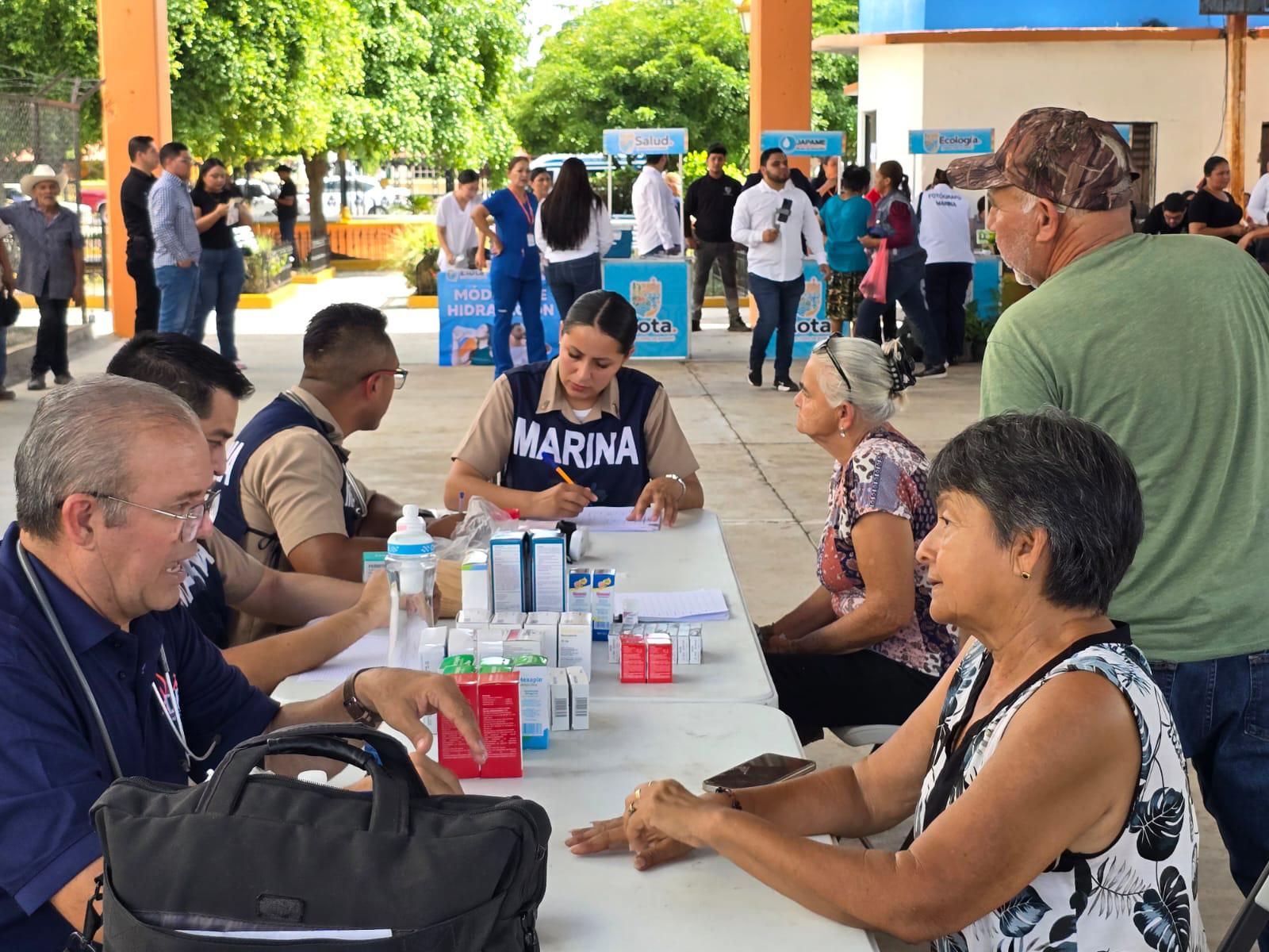 $!Jornada Médica de Primer Contacto acerca servicios de salud en El Espinal, Elota