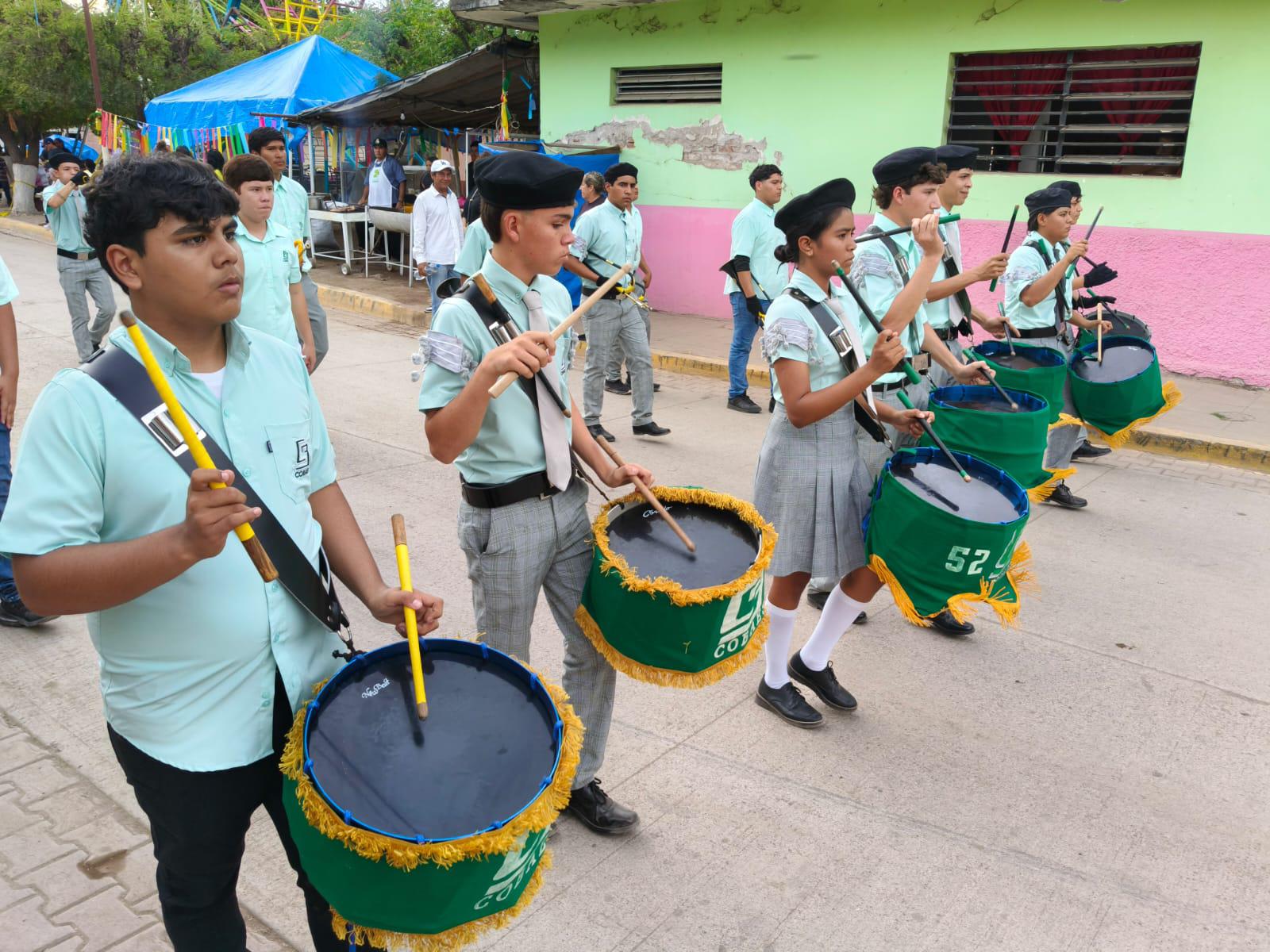 $!En Chametla, Rosario, realizan desfile por el 495 Aniversario del Mestizaje en Sinaloa