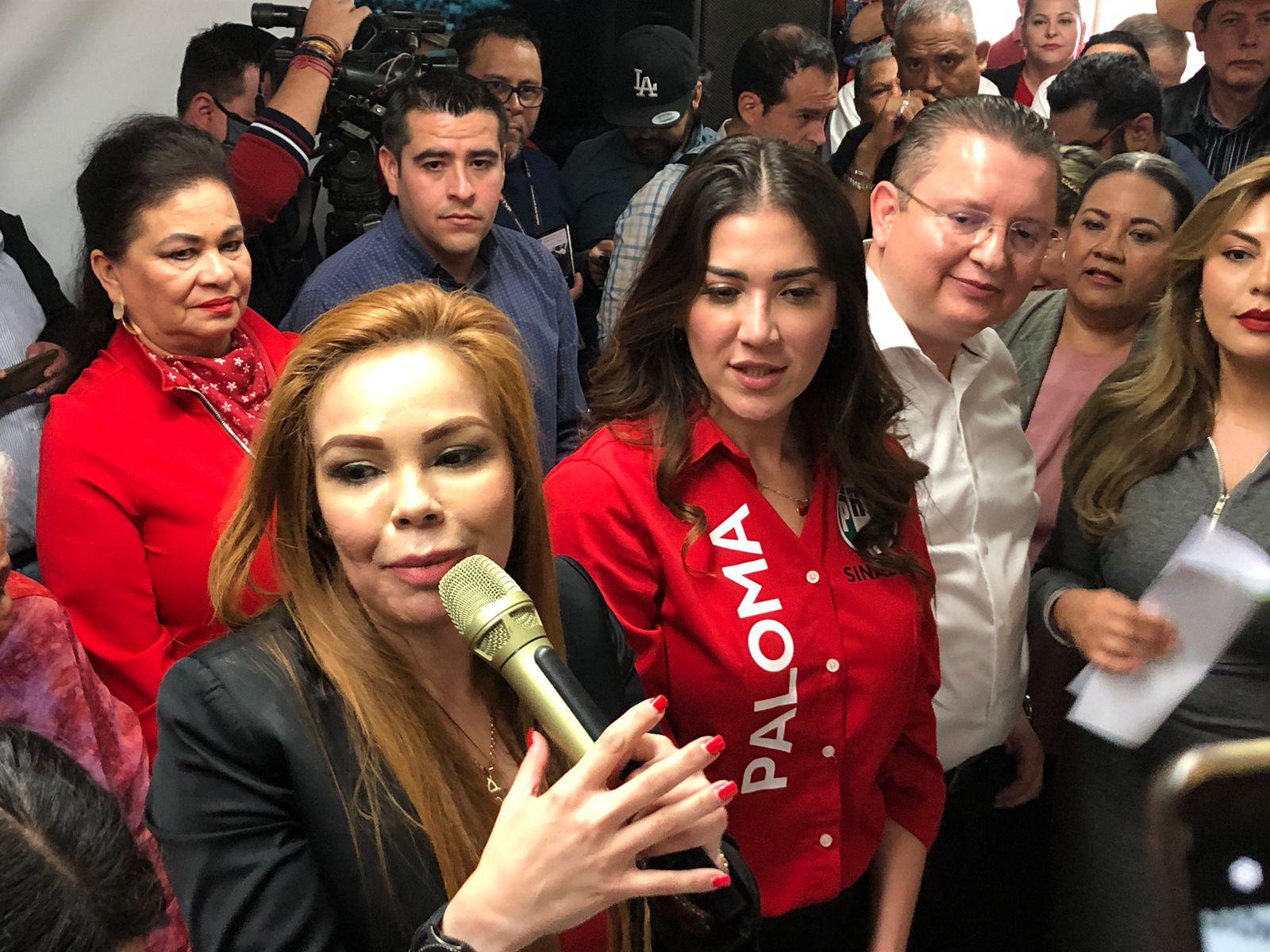 $!Se registra Paloma Sánchez por la candidatura al Senado por el PRI