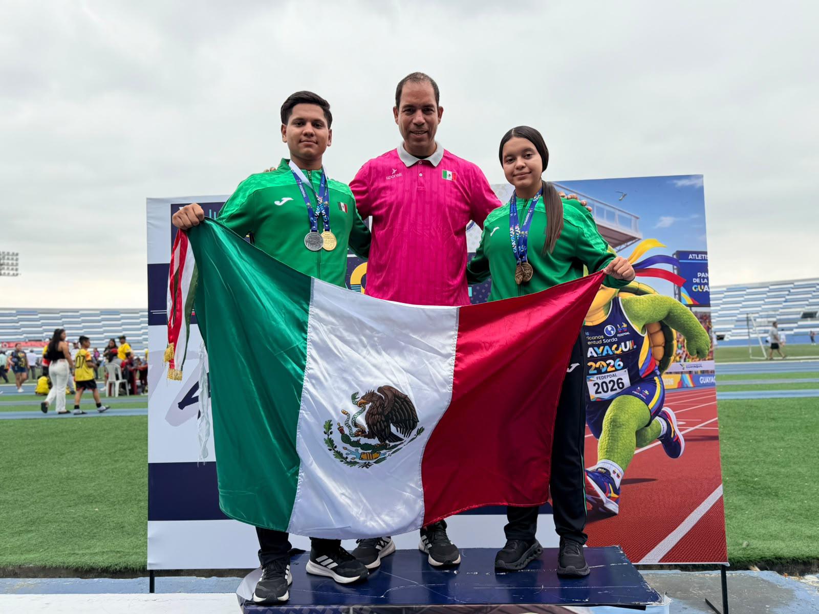 $!¡Doblete histórico! Rubén Zataráin gana oro y plata y Naomi Ríos suma su segundo bronce en Guayaquil 2026