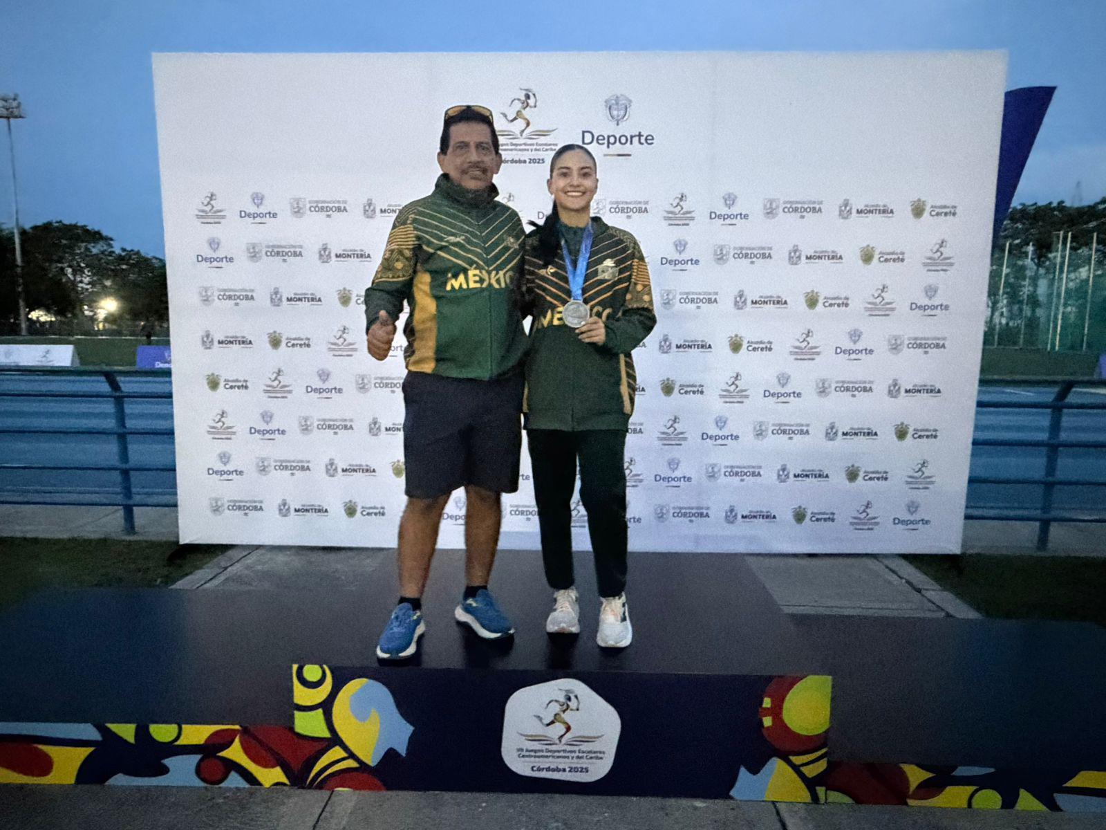 $!Mazatleca Jennifer Tirado brilla en los Juegos Escolares Centroamericanos y del Caribe