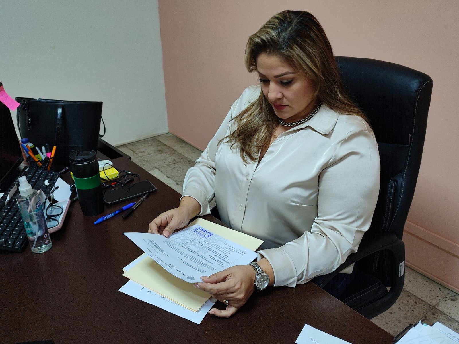 $!Claudia Susana Valdivia Carmona, titular de la Oficina Municipal de Enlace.