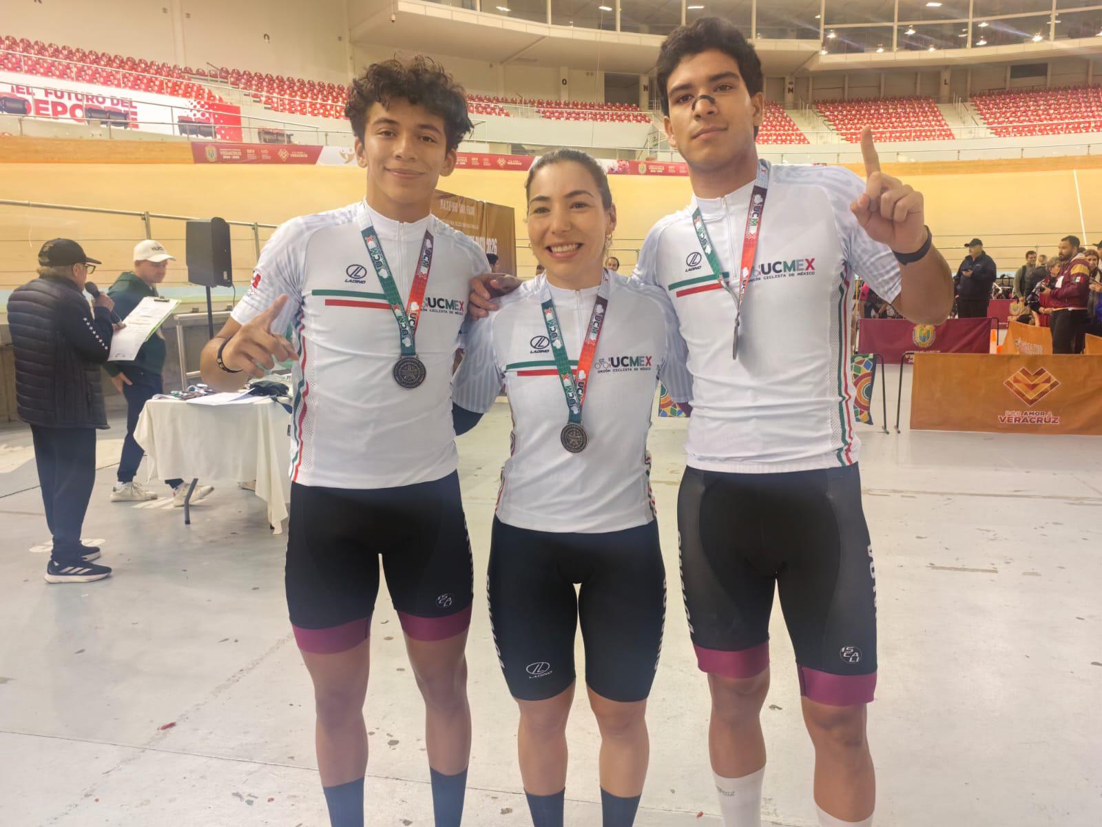 $!Sinaloa suma seis medallas de oro en Campeonato Nacional de Ciclismo de Pista