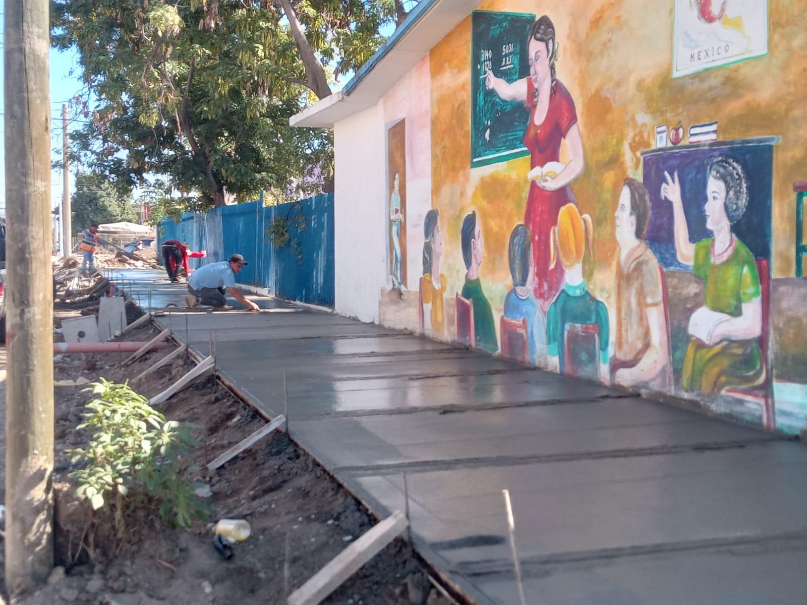 $!Concluirá en unos 10 días más rehabilitación de Avenida Insurgentes, en Mazatlán