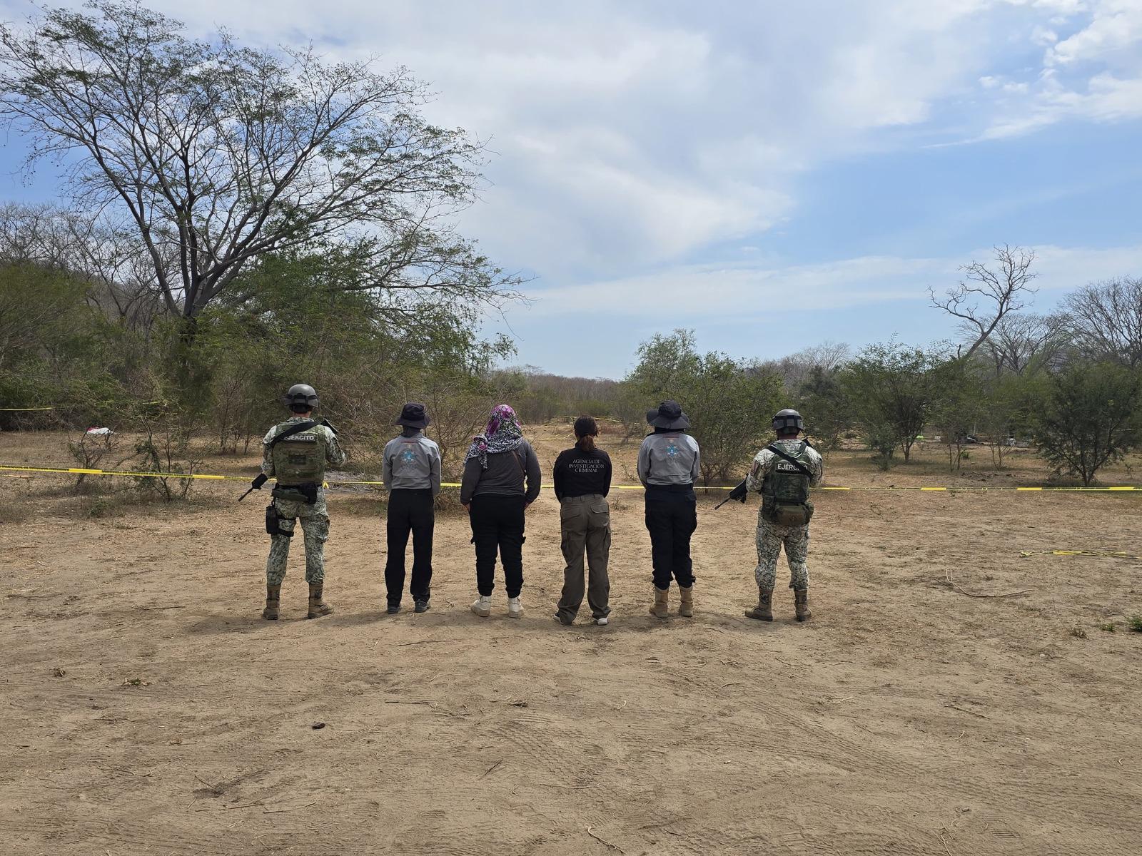 $!Explora Comisión Nacional de Búsqueda de nuevo una fosa clandestina en El Verde, Concordia