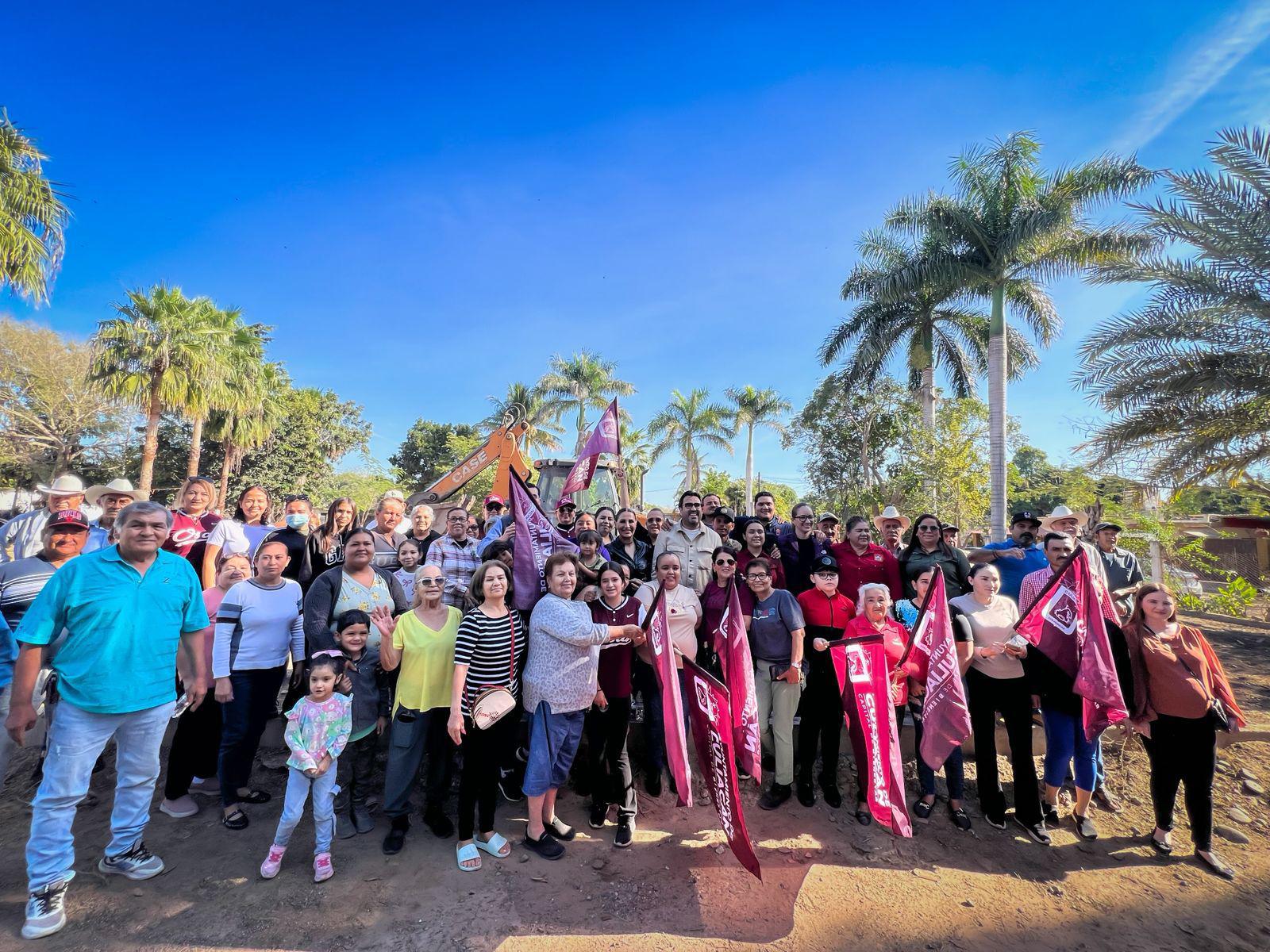 $!Alcalde de Culiacán entrega obras y anuncia nuevos proyectos para 2026 en su primera gira en sindicatura de Quilá