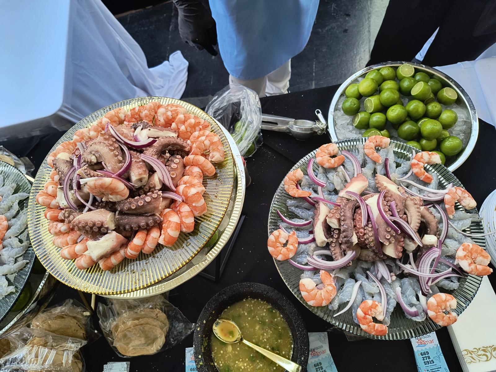 $!Al son de la tambora, llega muestra gastronómica mazatleca al Senado de la República