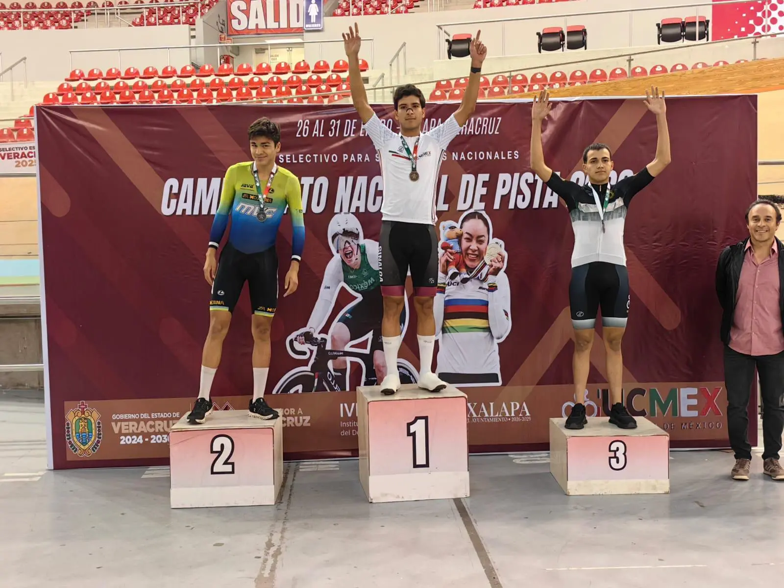 $!Sinaloa suma seis medallas de oro en Campeonato Nacional de Ciclismo de Pista