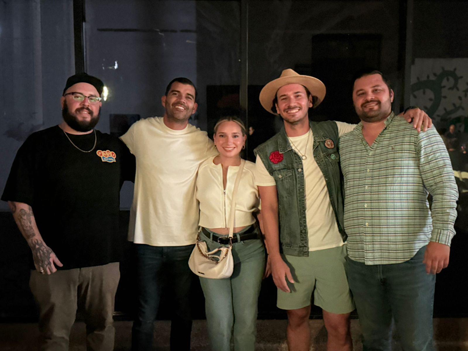 $!Alejandro Humarán, Jorge Báez, Lupita Young, Osvaldo Mellado y Juan Pablo Humarán.