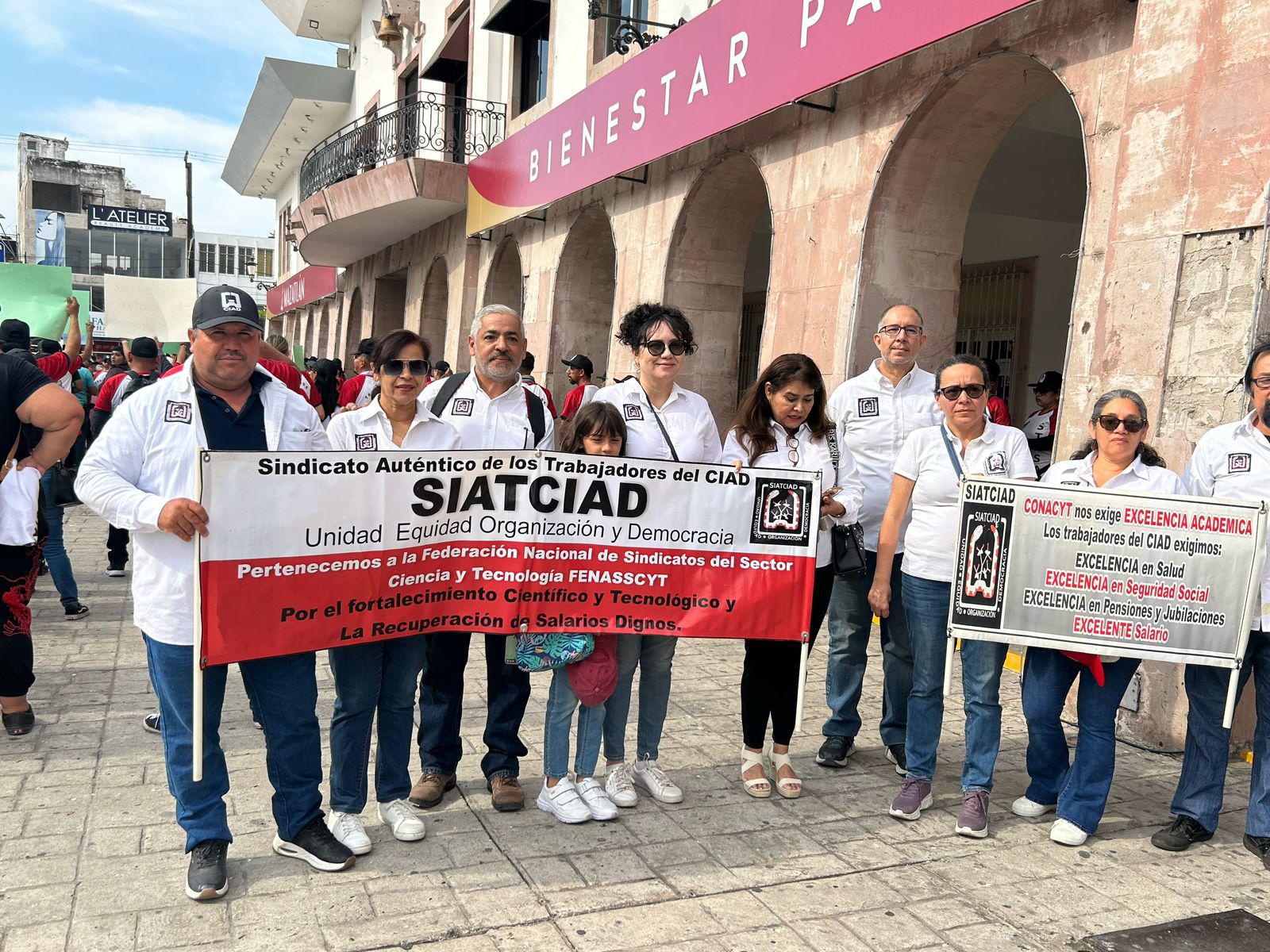 $!Pensiones dignas, prestaciones y renovación de plazas, demanda sindicato del CIAD