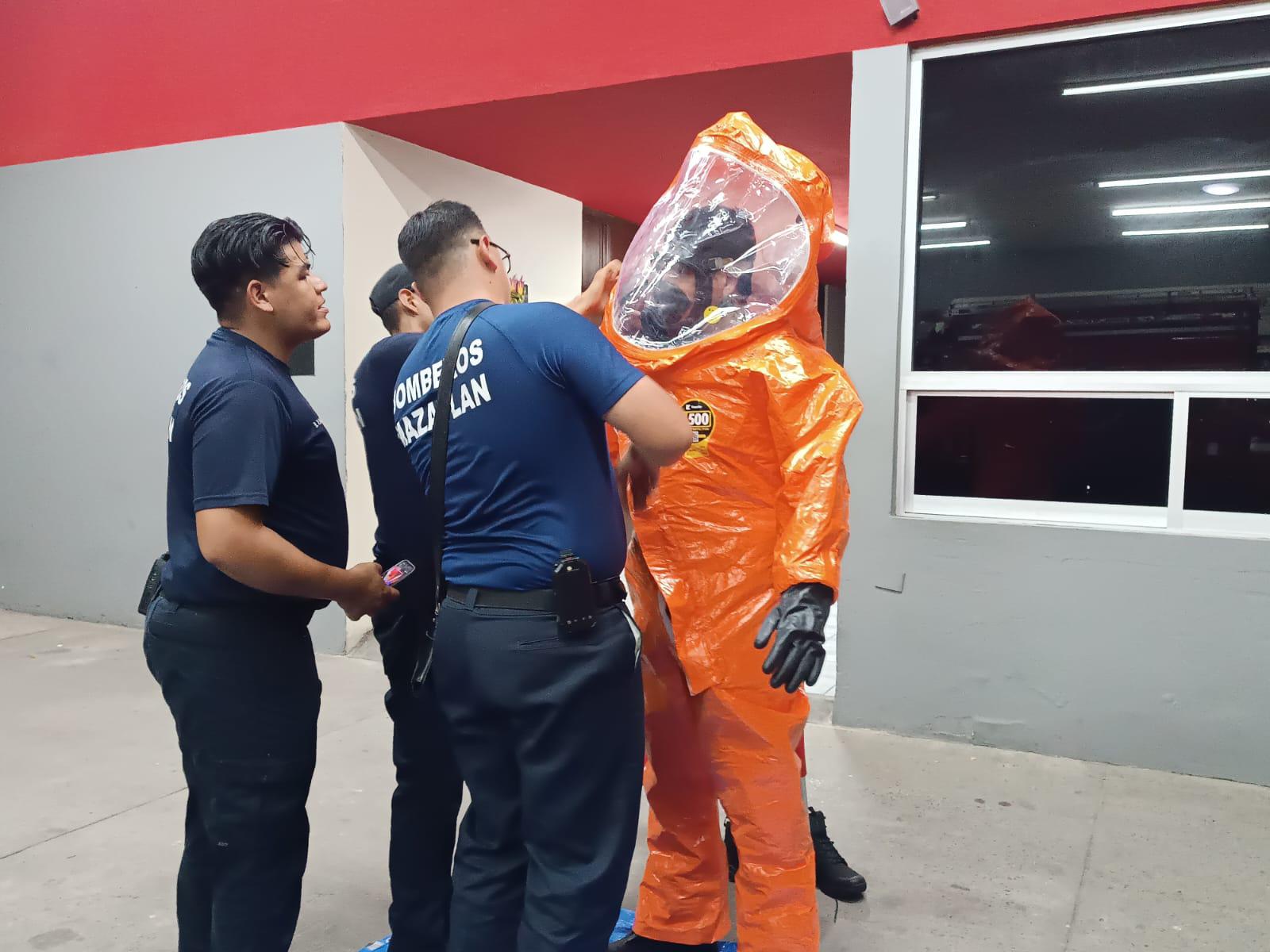 $!Recibe Bomberos Mazatlán nuevo equipo para combatir emergencias de materiales peligrosos