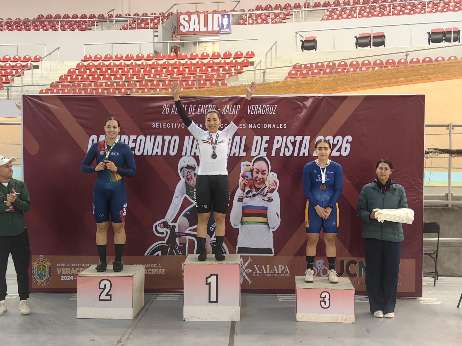 $!Sinaloa suma seis medallas de oro en Campeonato Nacional de Ciclismo de Pista