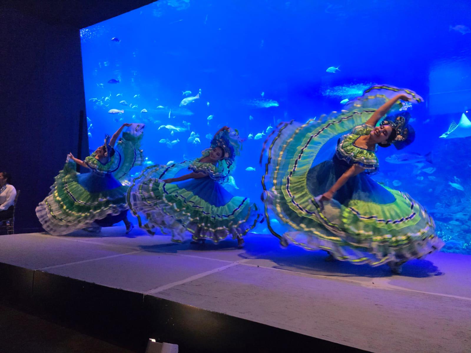 $!El evento fue amenizado por el Ballet Folclórico del Instituto Municipal de Cultura, Turismo y Arte de Mazatlán.