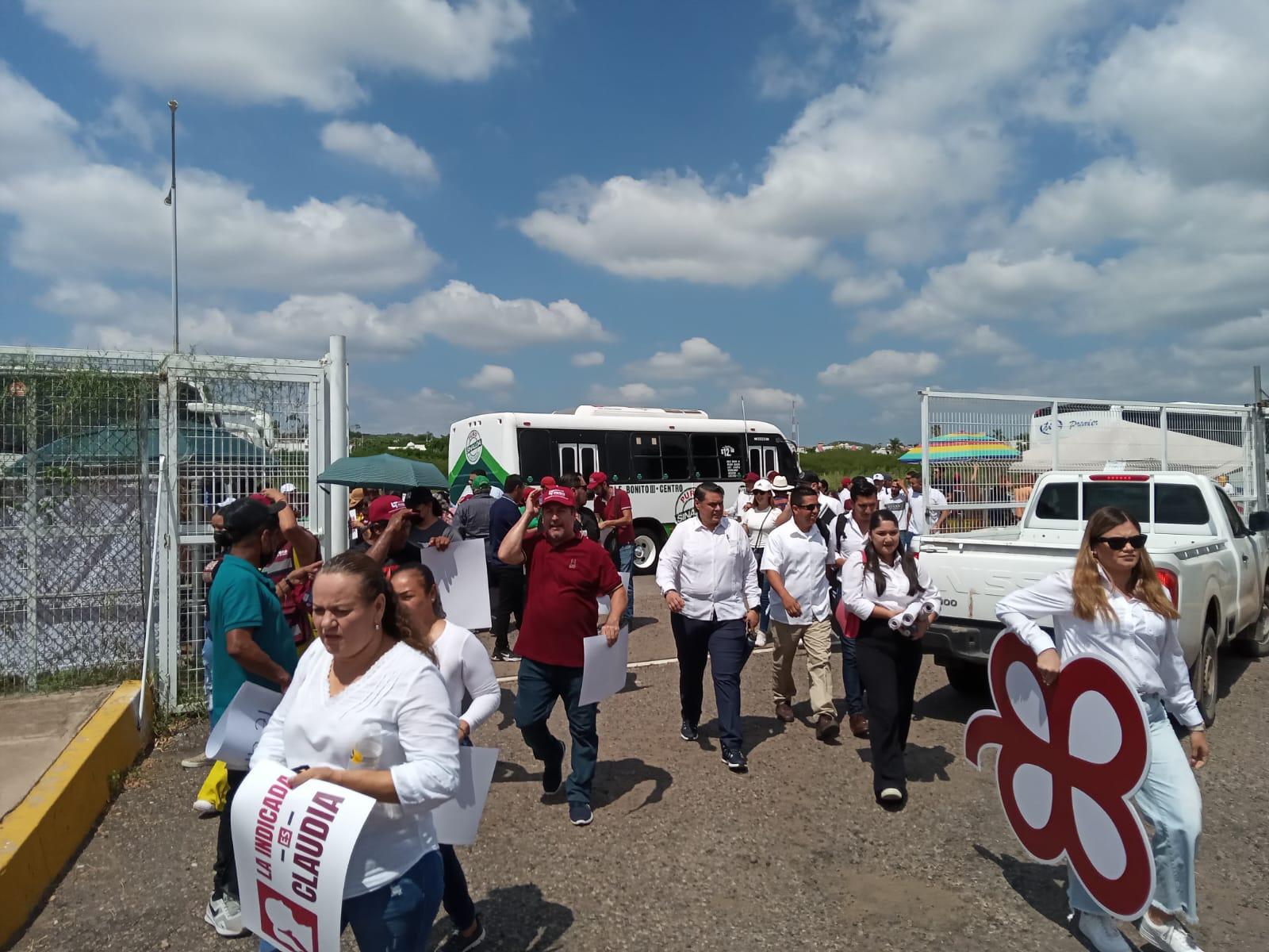 $!Esperan a Claudia Sheinbaum para su encuentro con simpatizantes en Culiacán