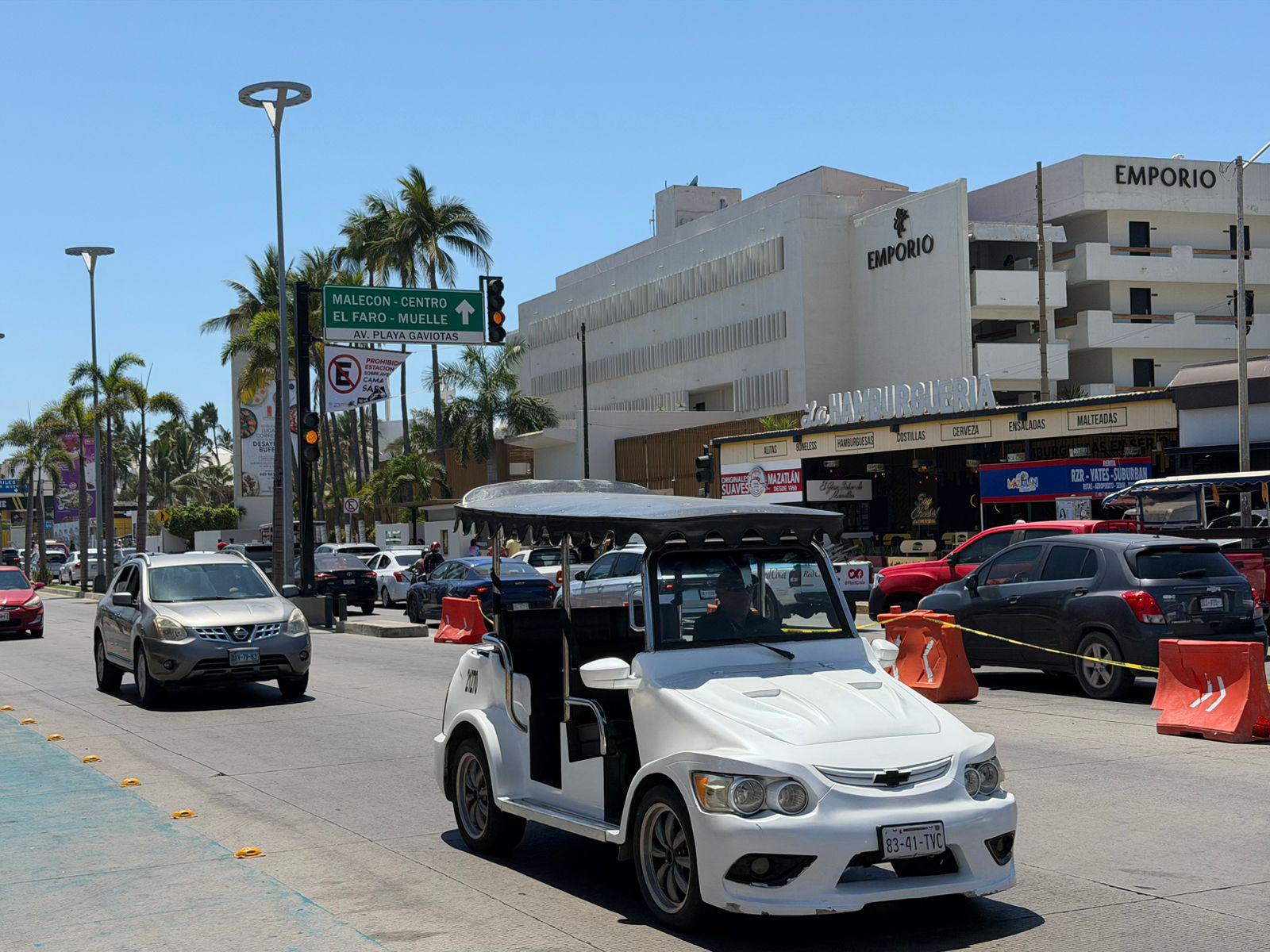 $!Con algunos puntos de conflicto en fluidez vehicular inicia el Par Vial en Mazatlán