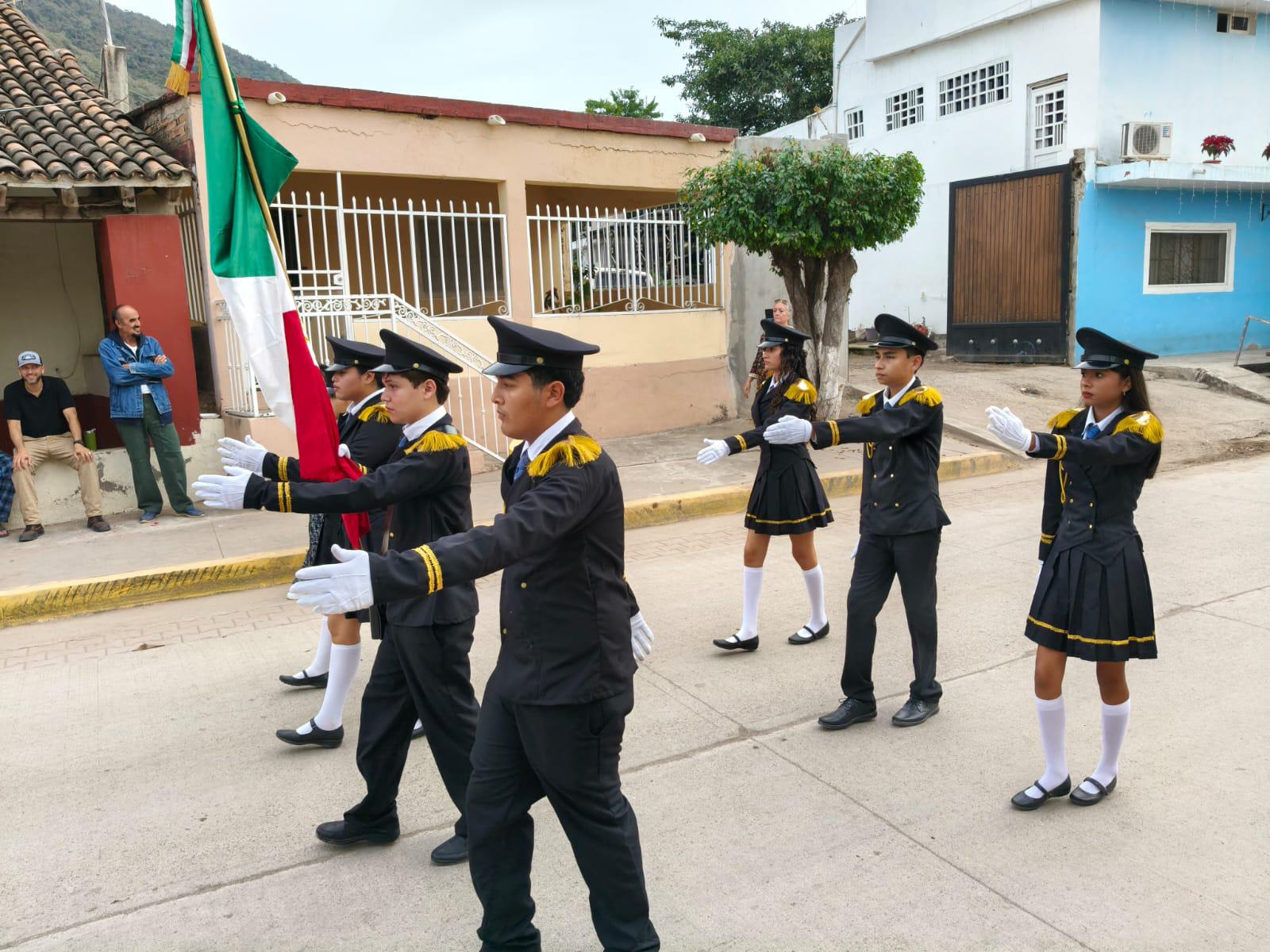 $!En Chametla, Rosario, realizan desfile por el 495 Aniversario del Mestizaje en Sinaloa