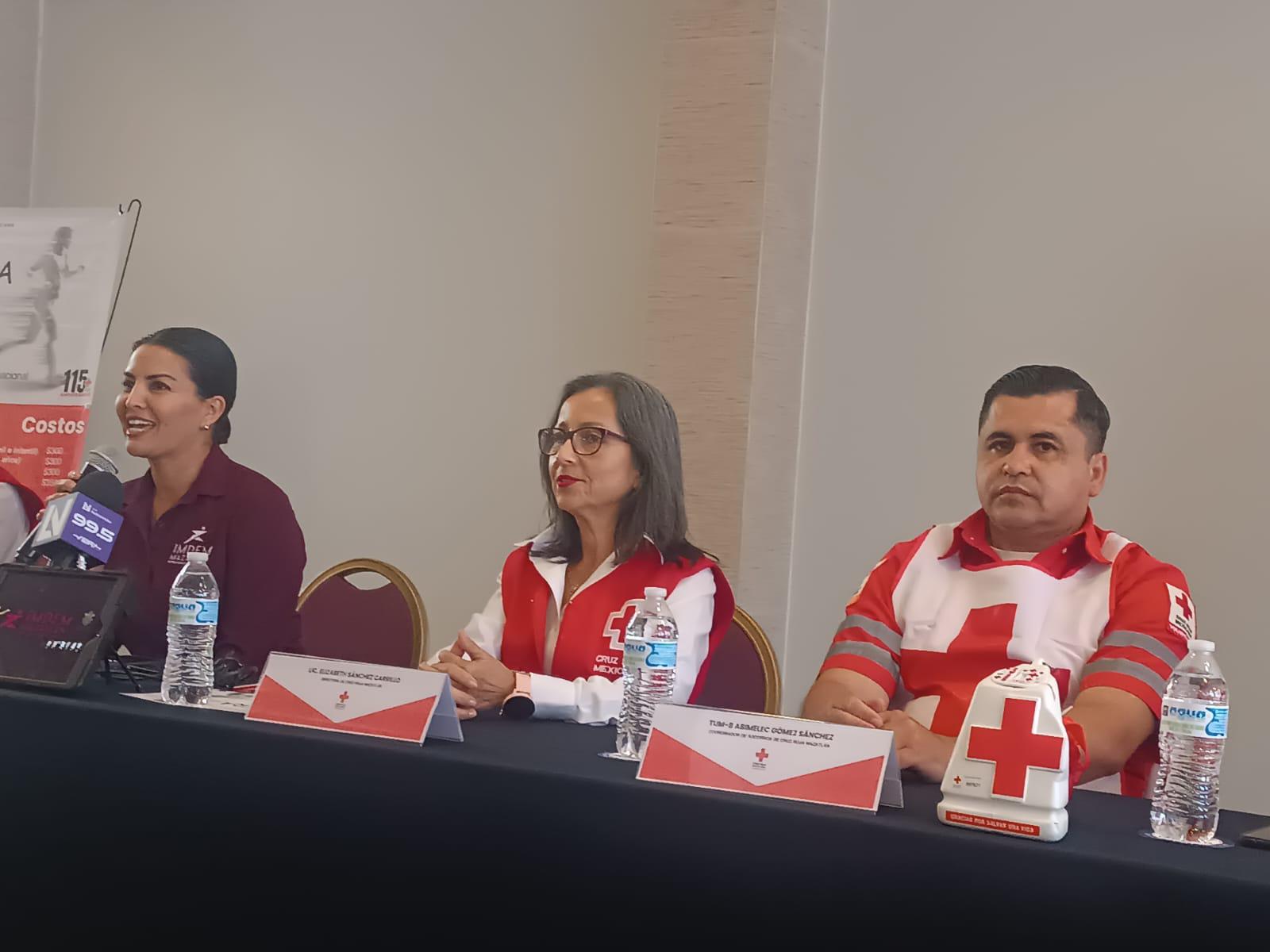 $!Invita Cruz Roja a la primera edición de su Carrera Roja en busca de recolectar más fondos para la colecta nacional