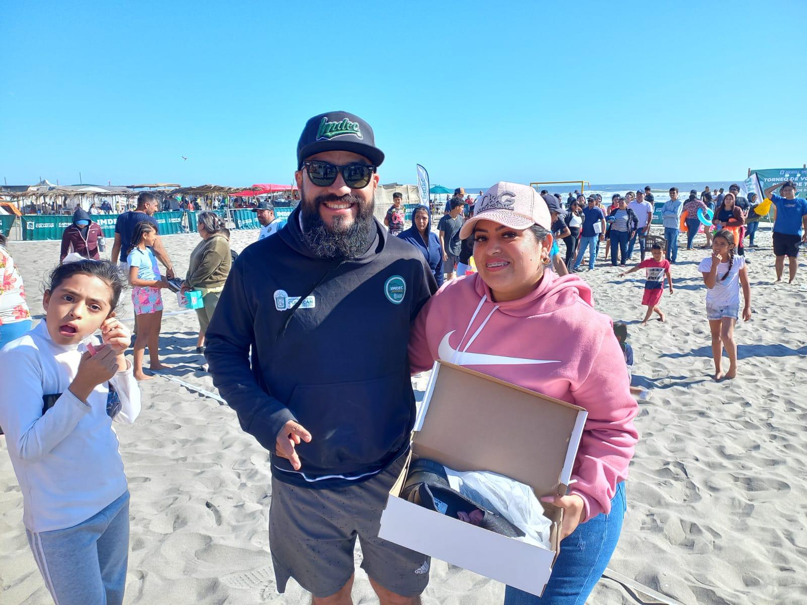 $!Concluye con éxito torneo de voleibol y futbol playero en Ponce