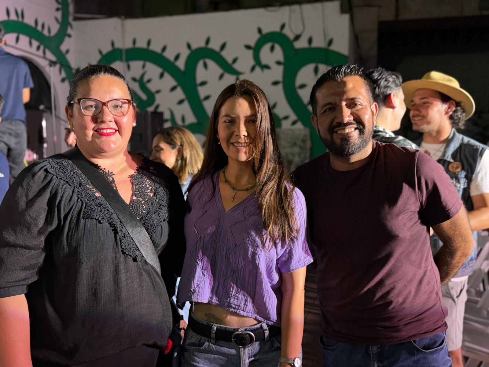 $!Ana Elena Morales, Daniela Olguín y Olaf Calderón.